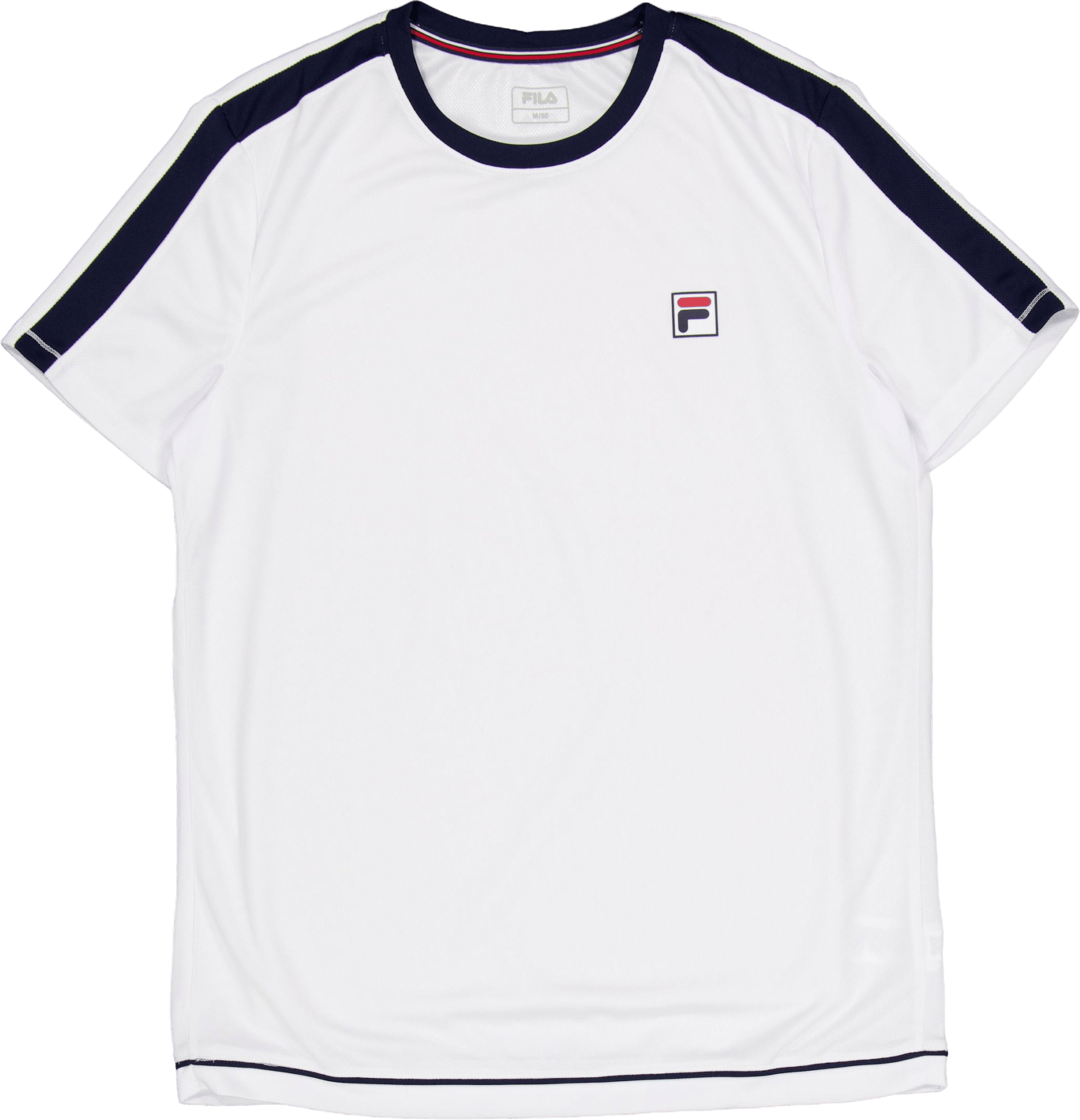 T-shirt Elias White/navy