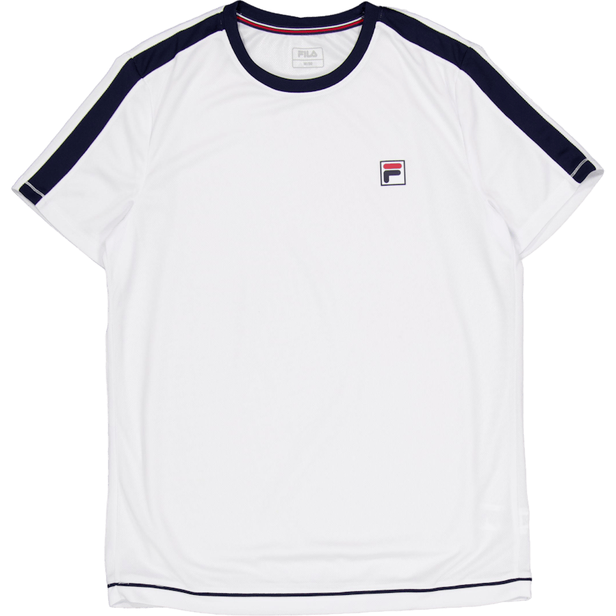 T-shirt Elias White/navy
