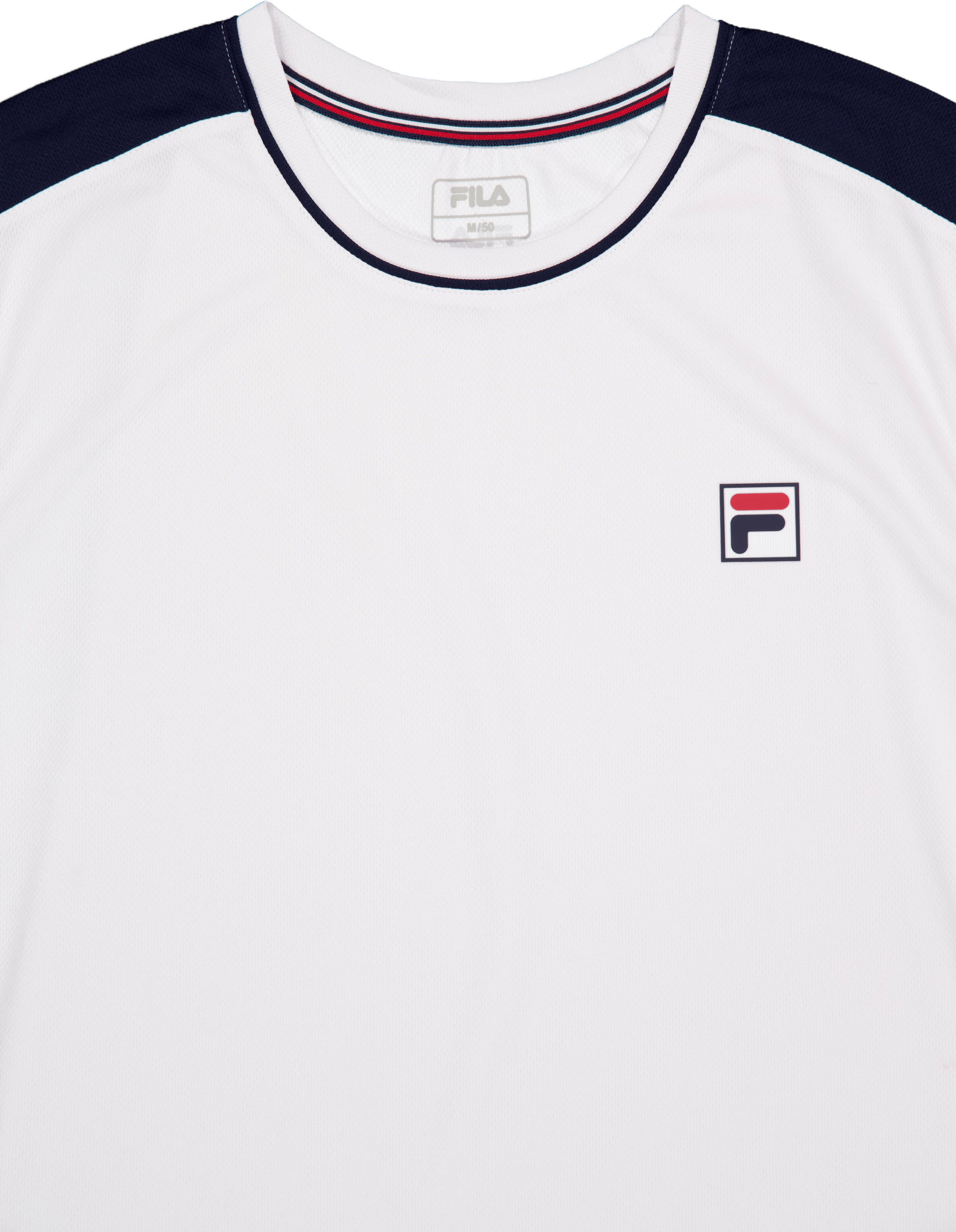 T-shirt Gabriel White/navycomb. - Bild 3