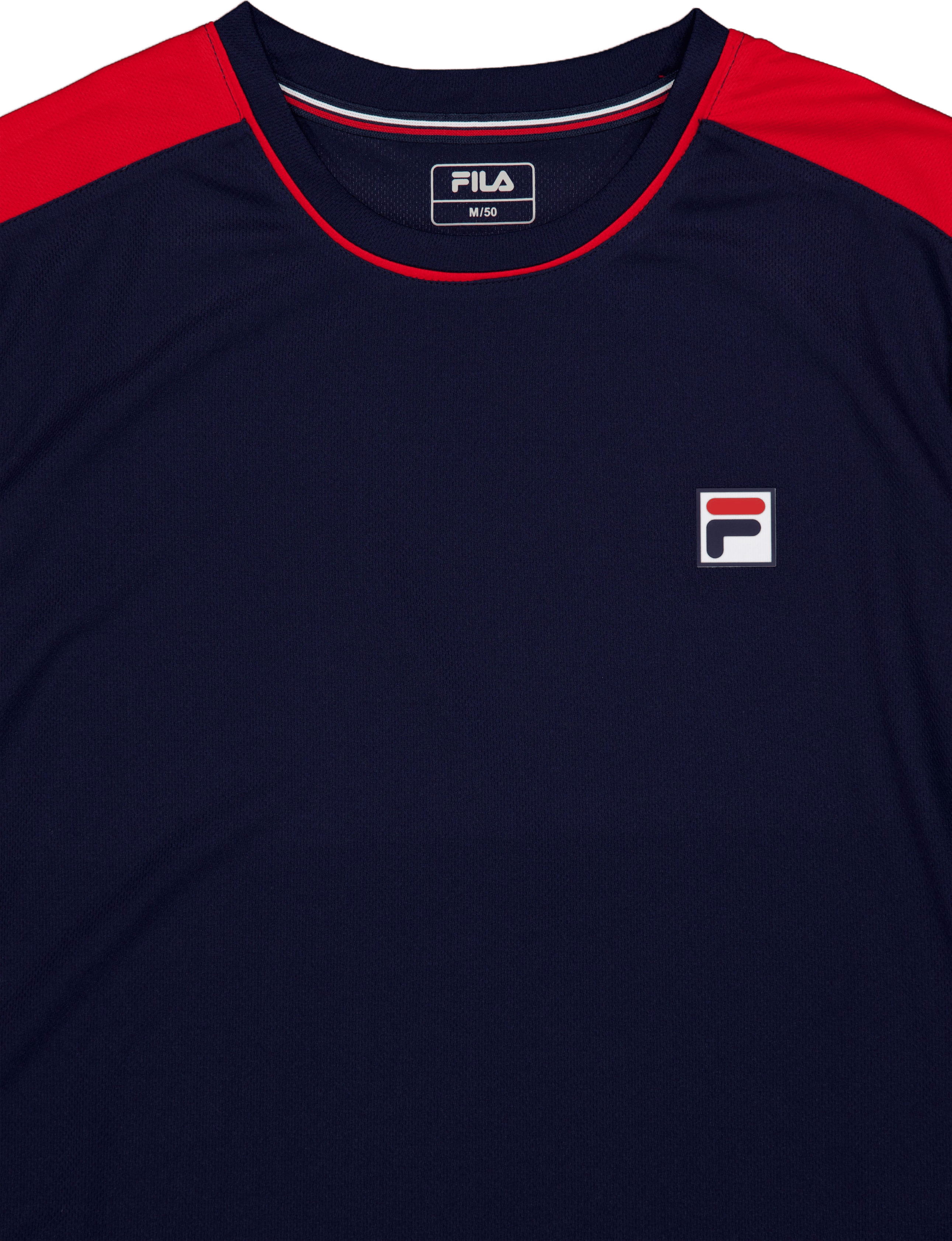 T-shirt Gabriel Navy/filaredcomb. - Bild 3