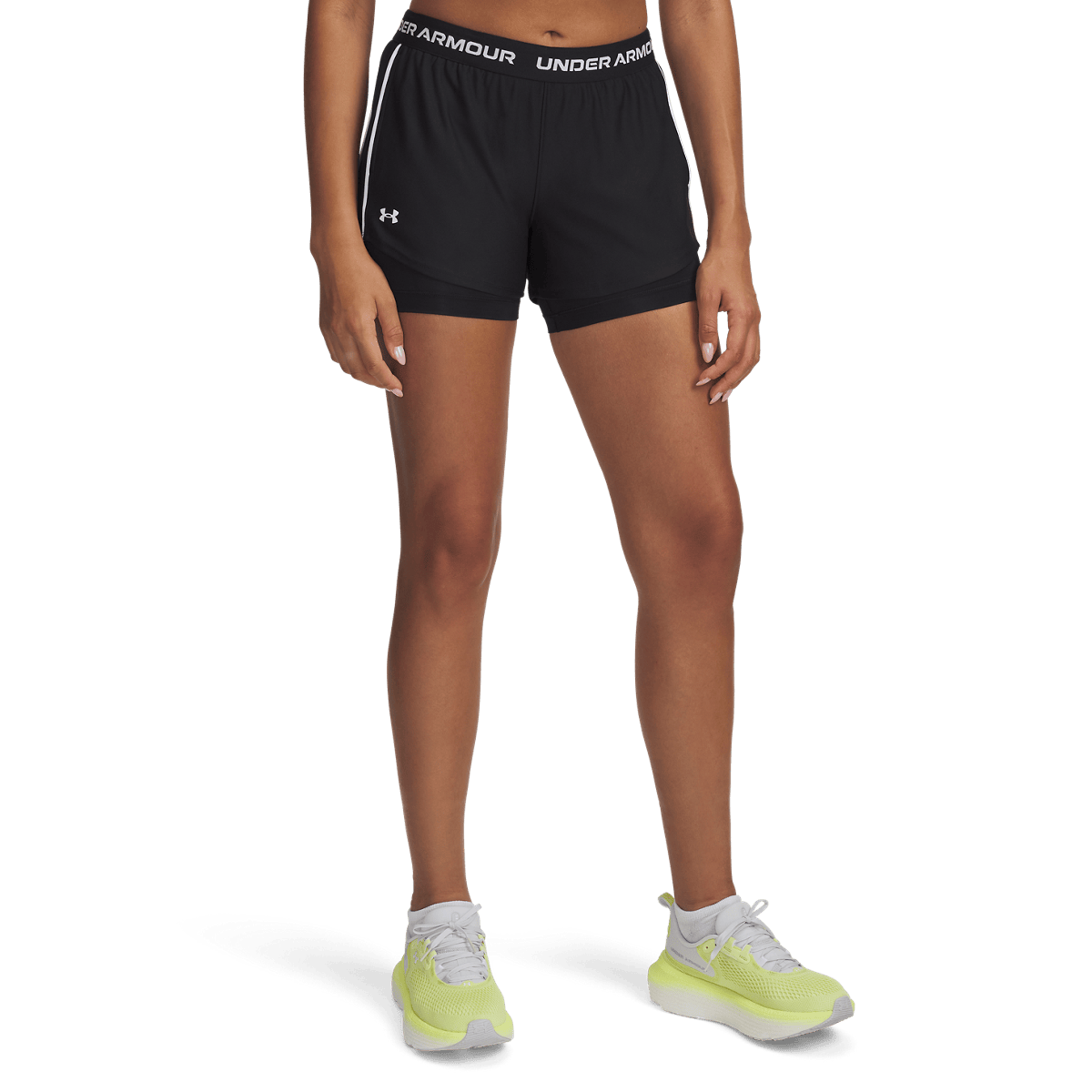 Tech Play Up 2in1 Shorts Black, Female, Kläder, Shorts, Svart, XS