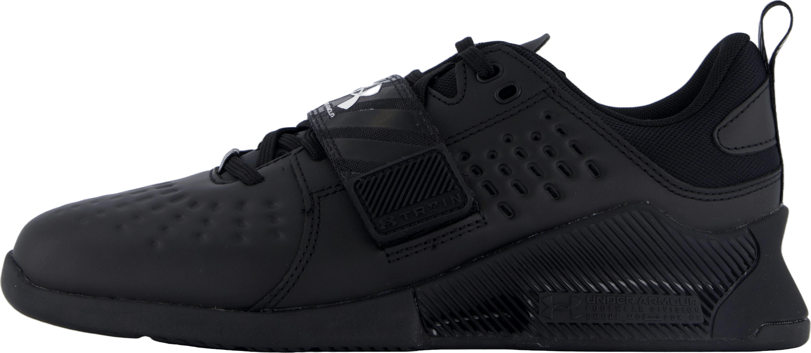 Ua Reign Lifter Black, Male, Kengät, Lenkkitossut, Musta, EU 47