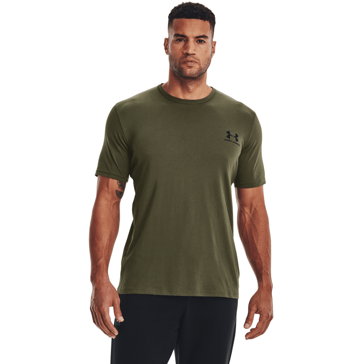 Ua M Sportstyle Lc Ss Marine Od Green