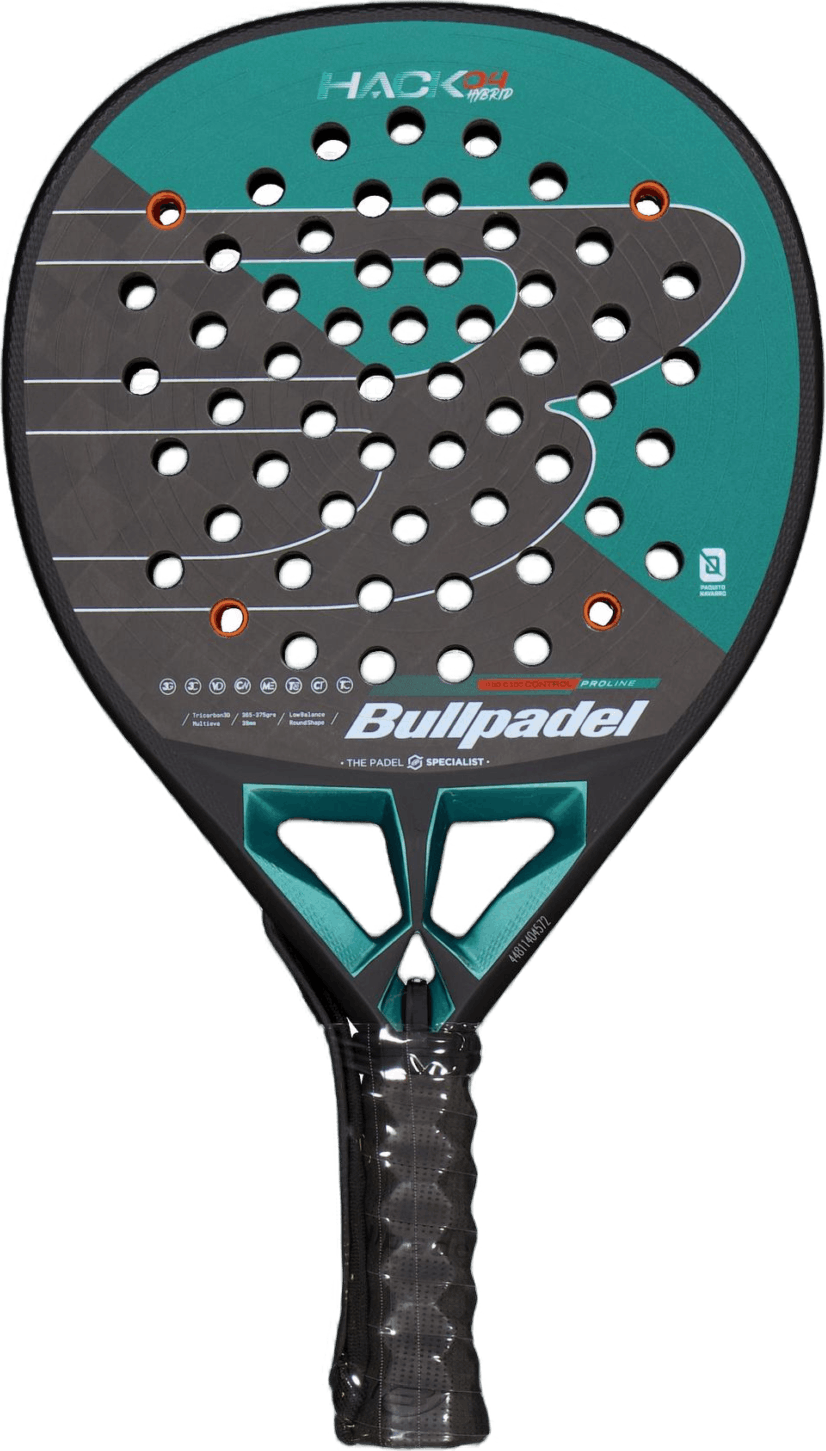 Hack 04 Hybrid 25 Black, Unisex, Vybavenie, rakety, Padel, Čierna, ONESIZE