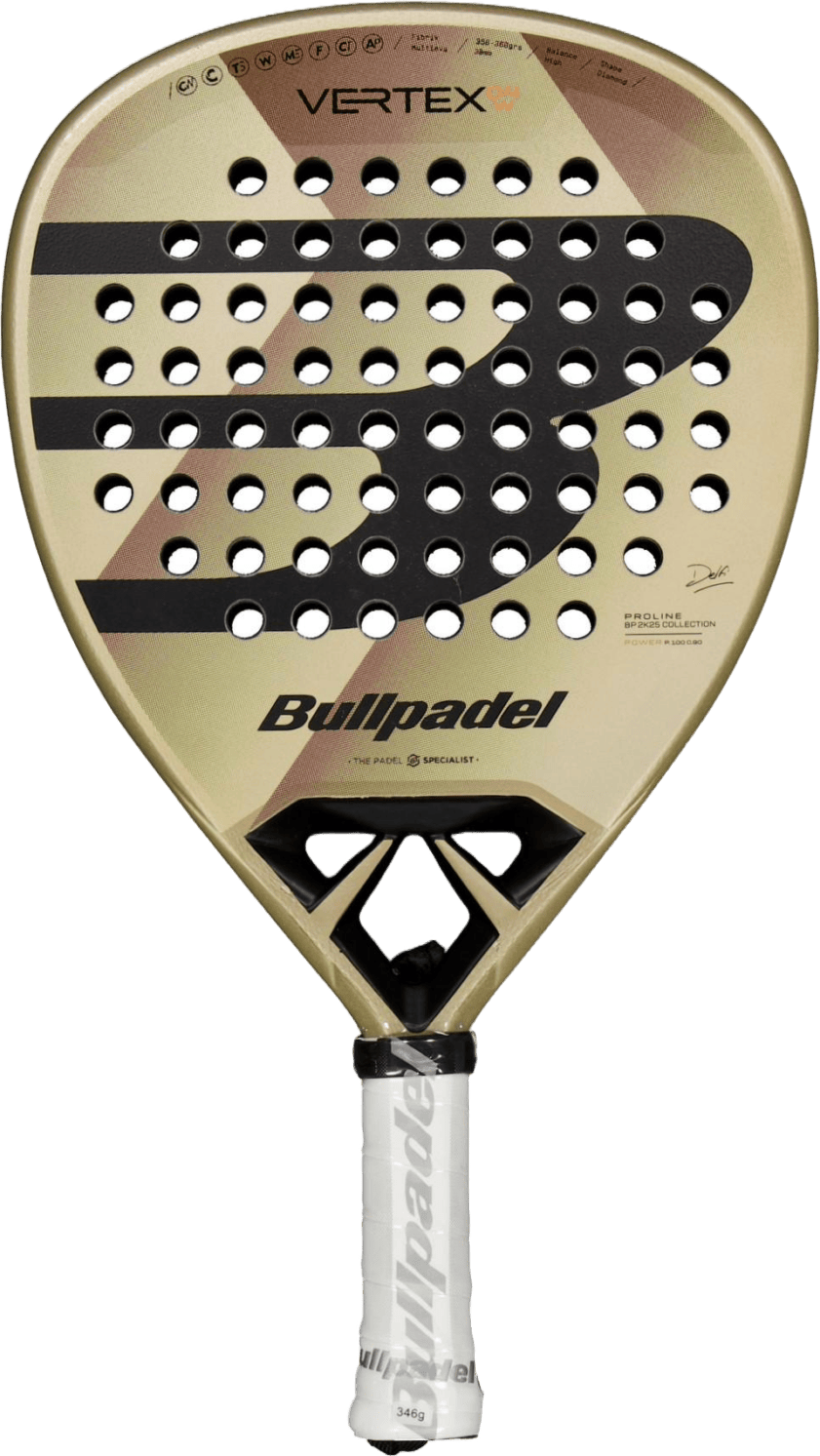 Vertex 04 W 25 Black, Unisex, Equipment, rackets, Padel, Black, ONESIZE