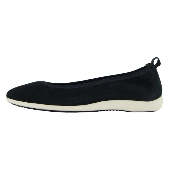1-22130-44 Navy, Female, Shoes, Flats, ballerina shoes, Black, EU 37