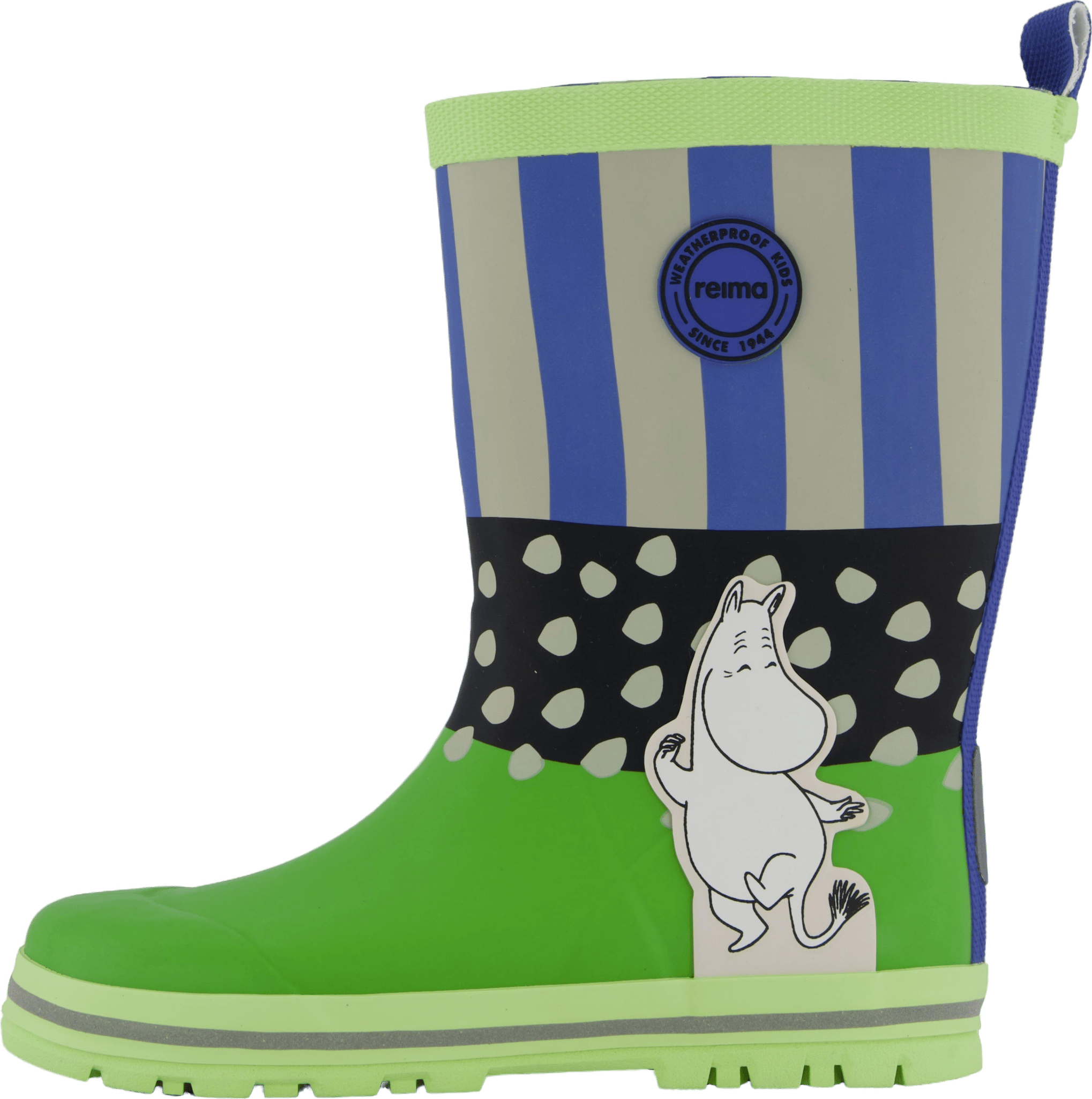 Rain boots Moomin Magisk Greenery