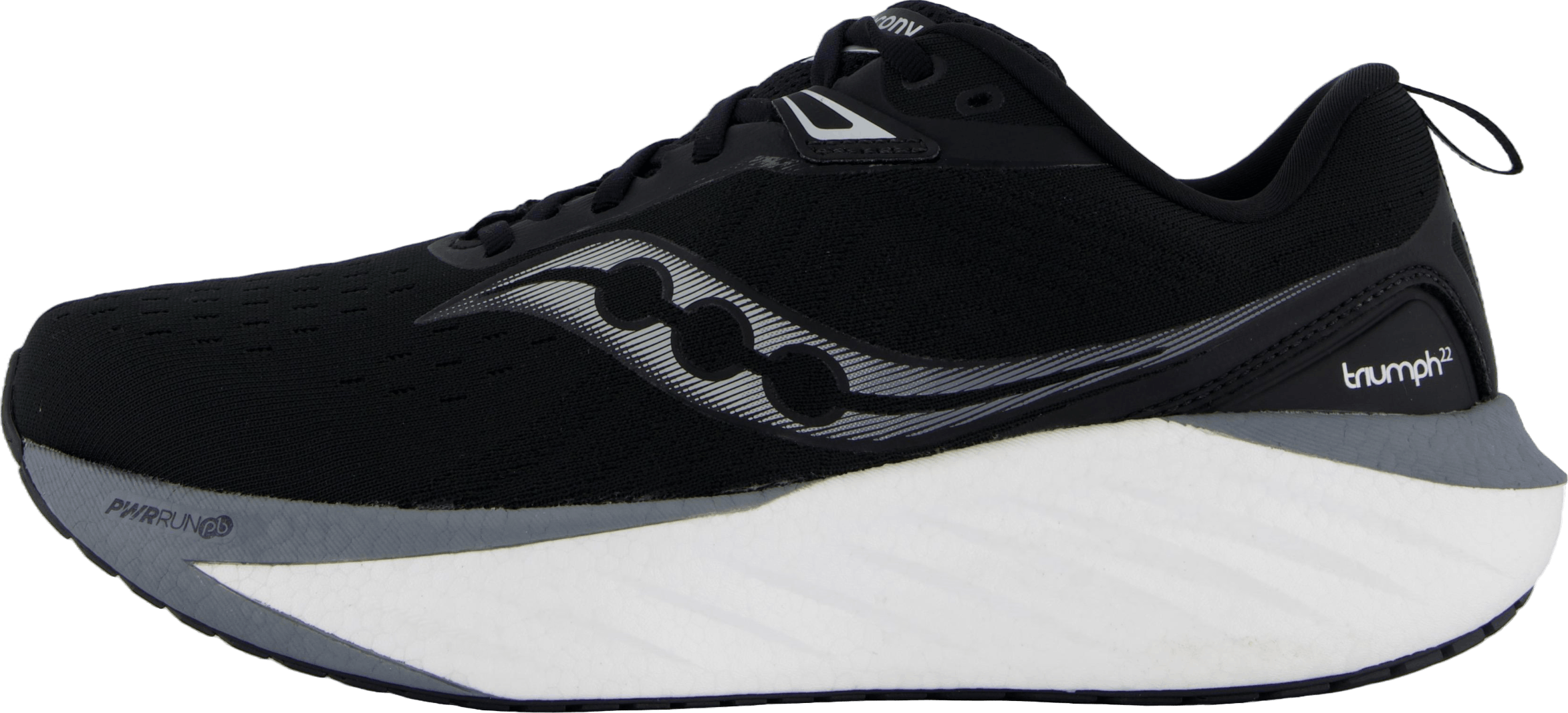 Triumph 22 Men Wide Black/white, Male, Sko, Joggesko, 984, Svart, EU 45