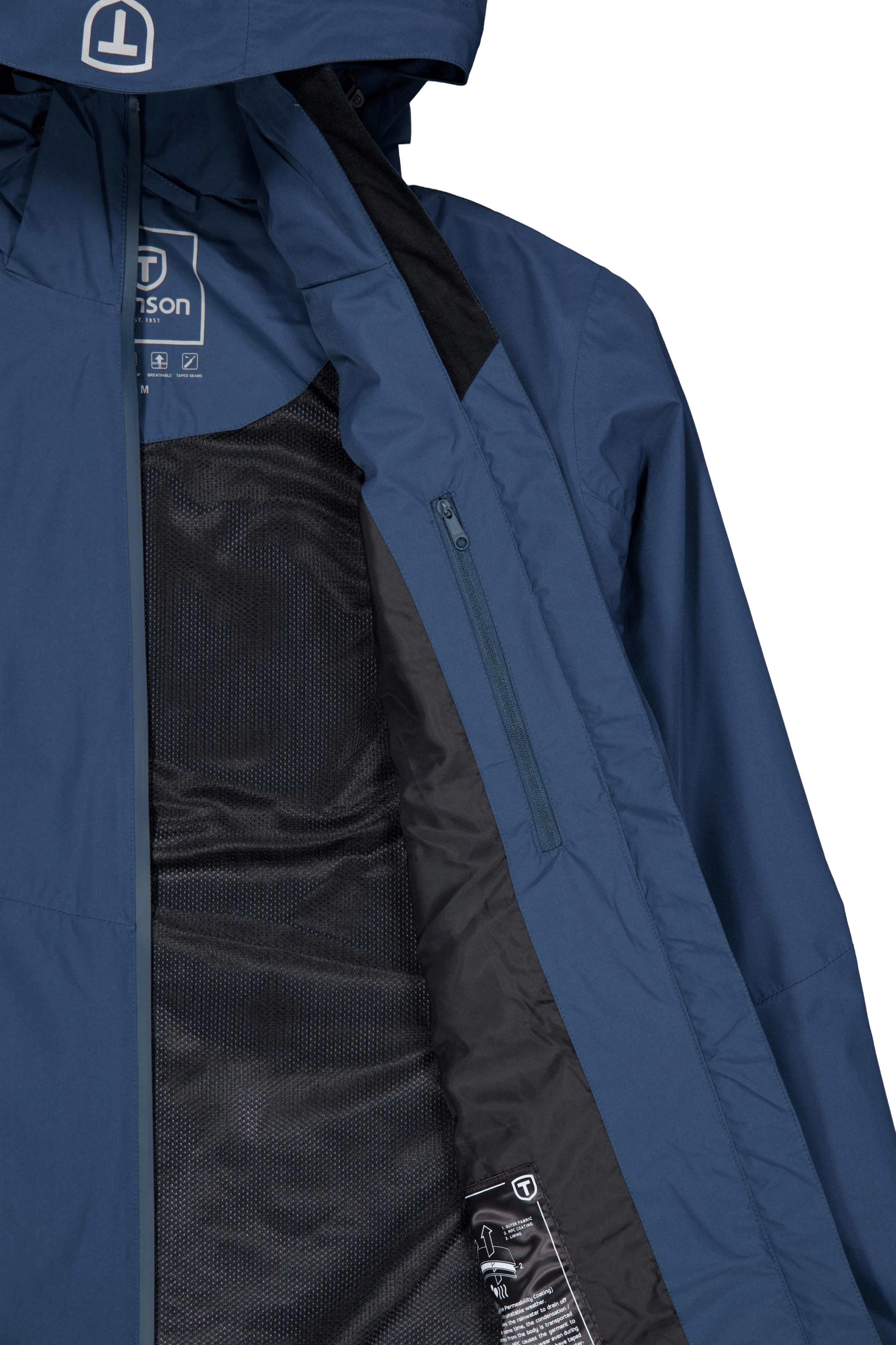 Winga Rain Jacket Men Midnight Navy - Bild 4