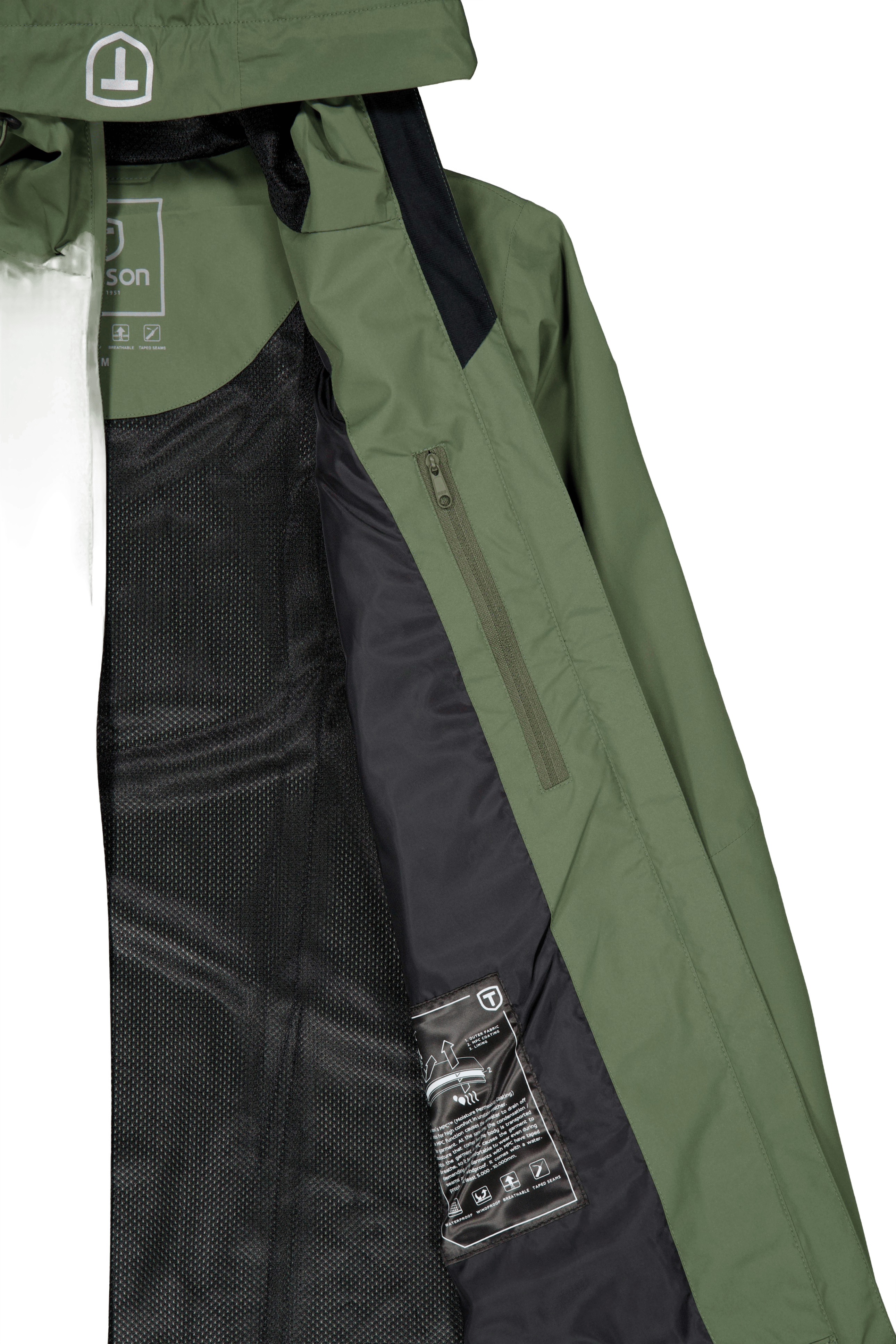 Winga Rain Jacket Women Beetle - Bild 4