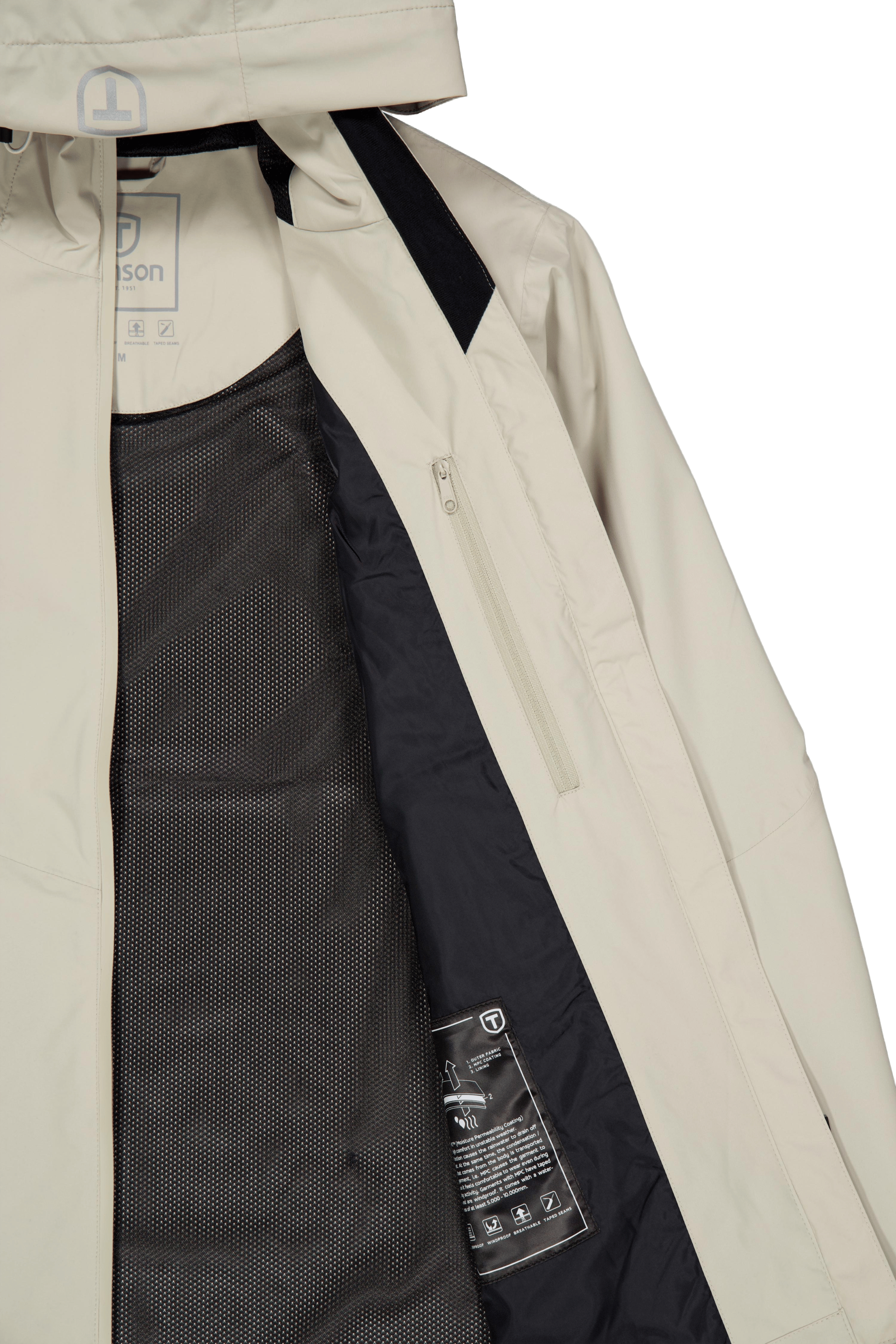Winga Rain Jacket Women Sustained Grey - Bild 4