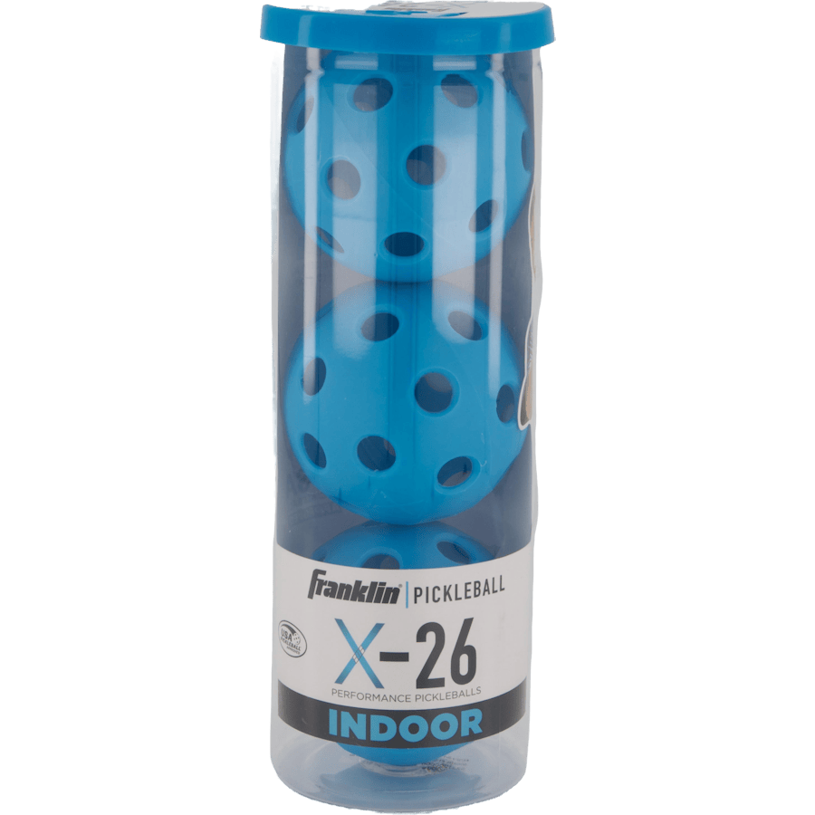 X-26 Indoor Pickleball 3 Pck. Blue - Bild 2
