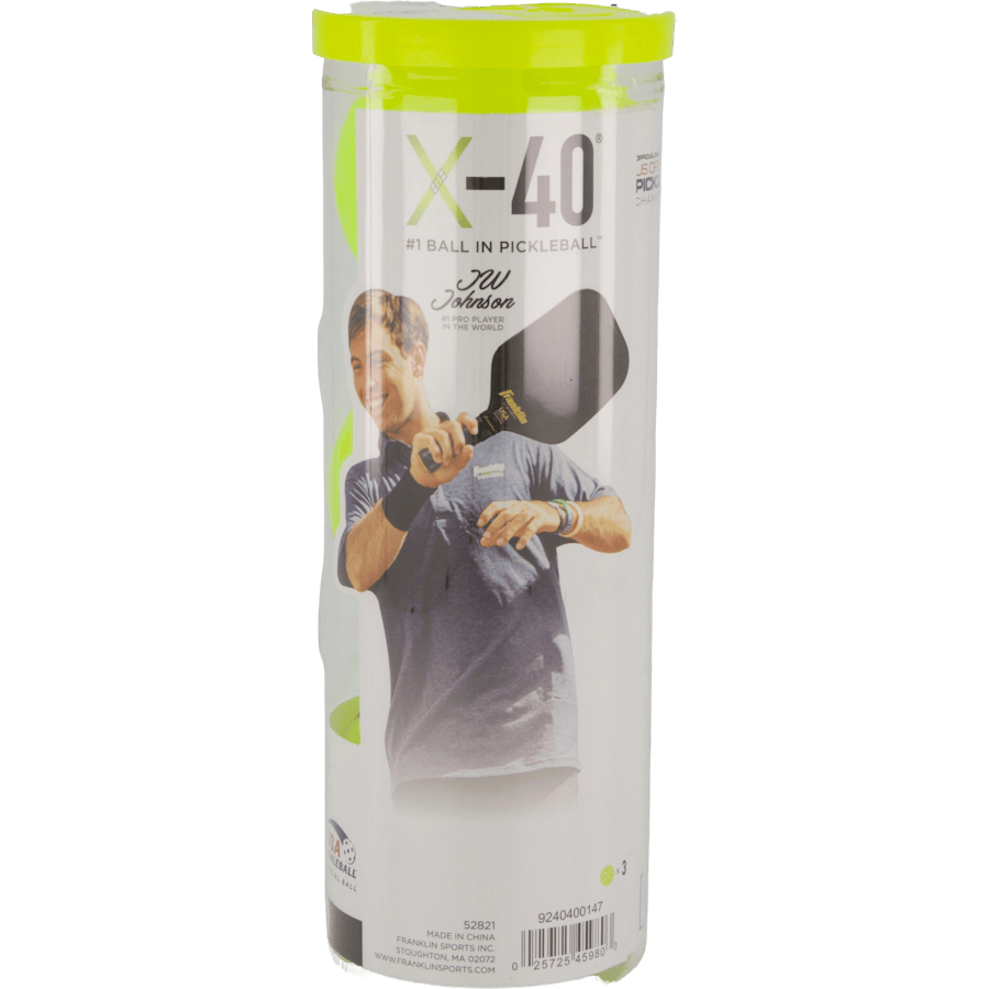 X-40 Outdoor Pickleball 3 Pck. Optic