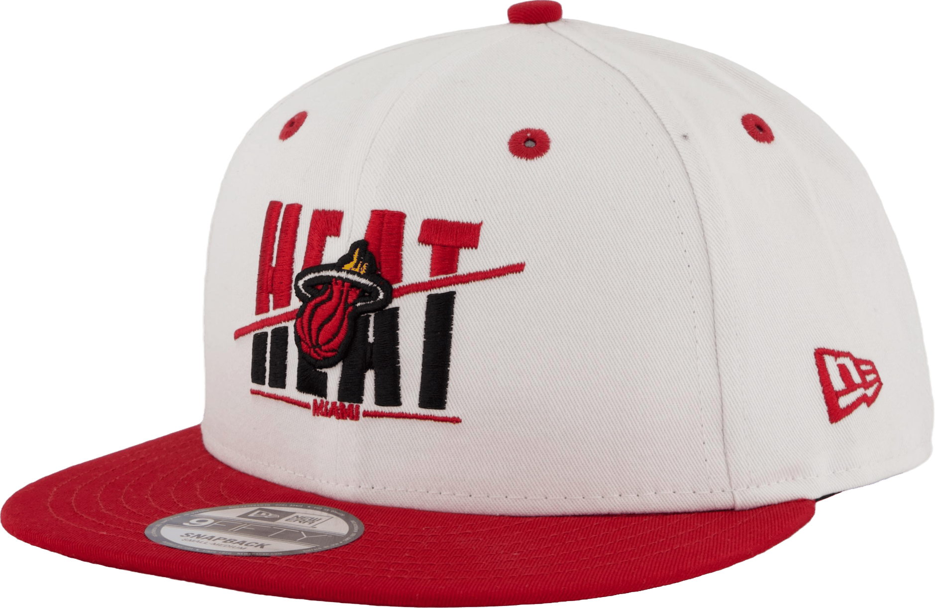 White Crown 9fifty Miami Heat Whisca