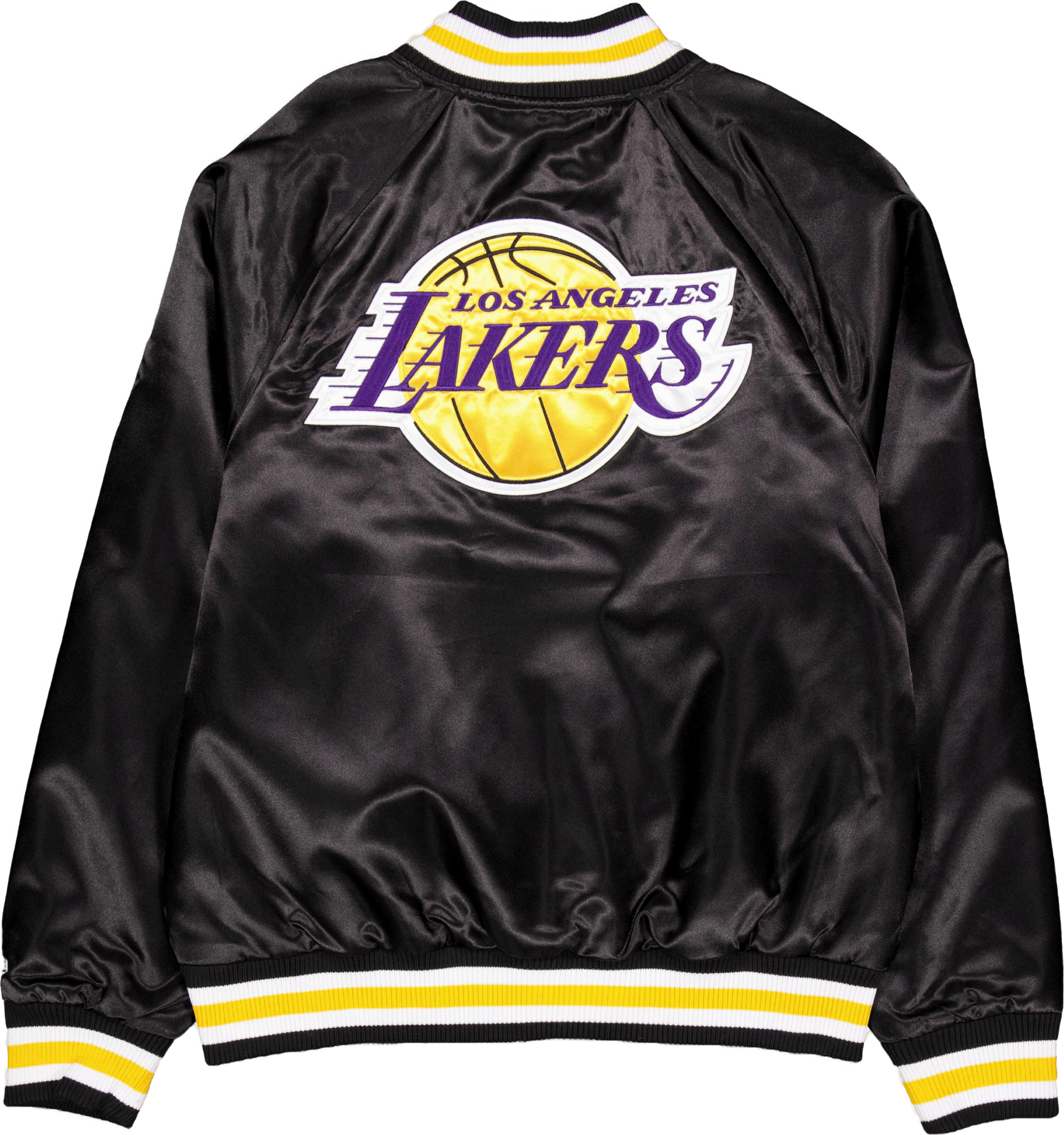 Nba Applique Satin Bomber Los  Blktrp - Bild 2