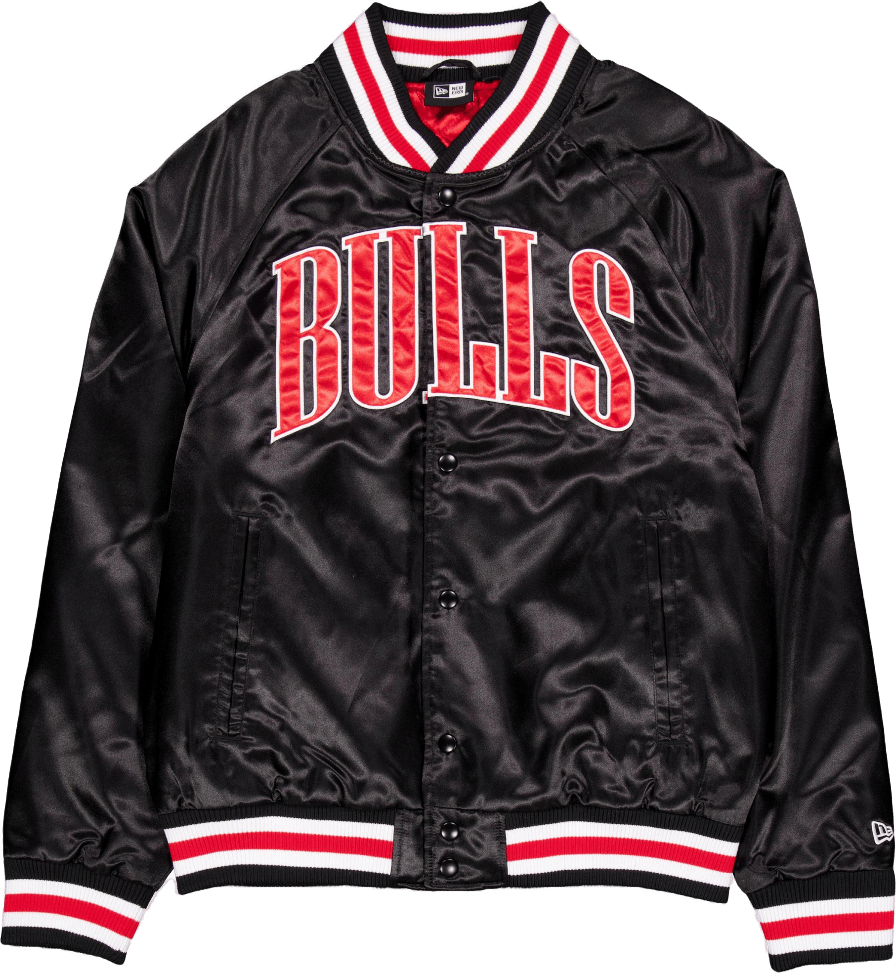 Nba Applique Satin Bomber Chic Blkfdr