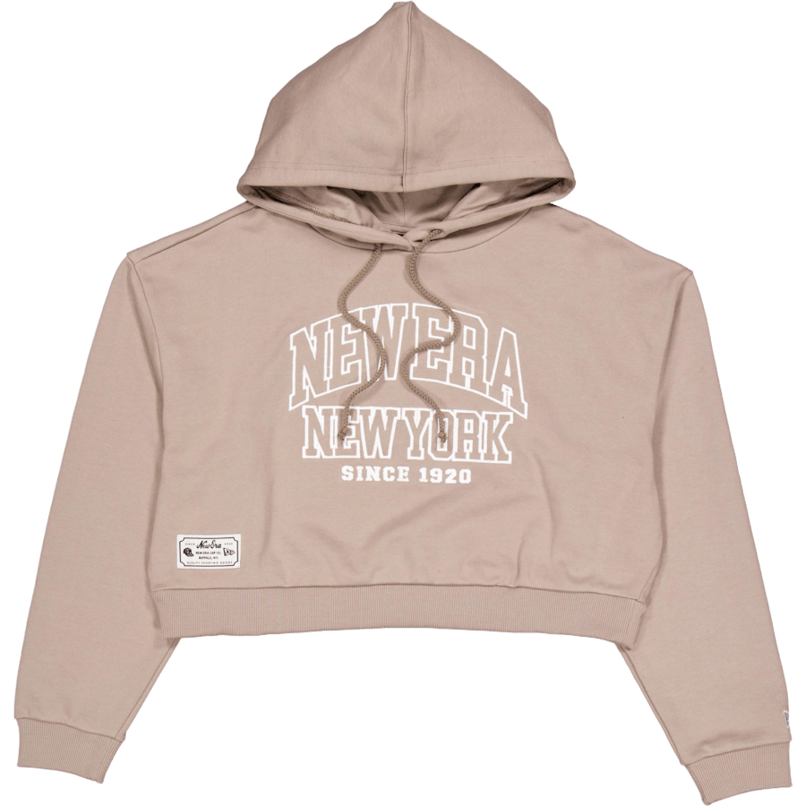 Ne Arch Wrdmrk Crop Hoody New Abrwhi