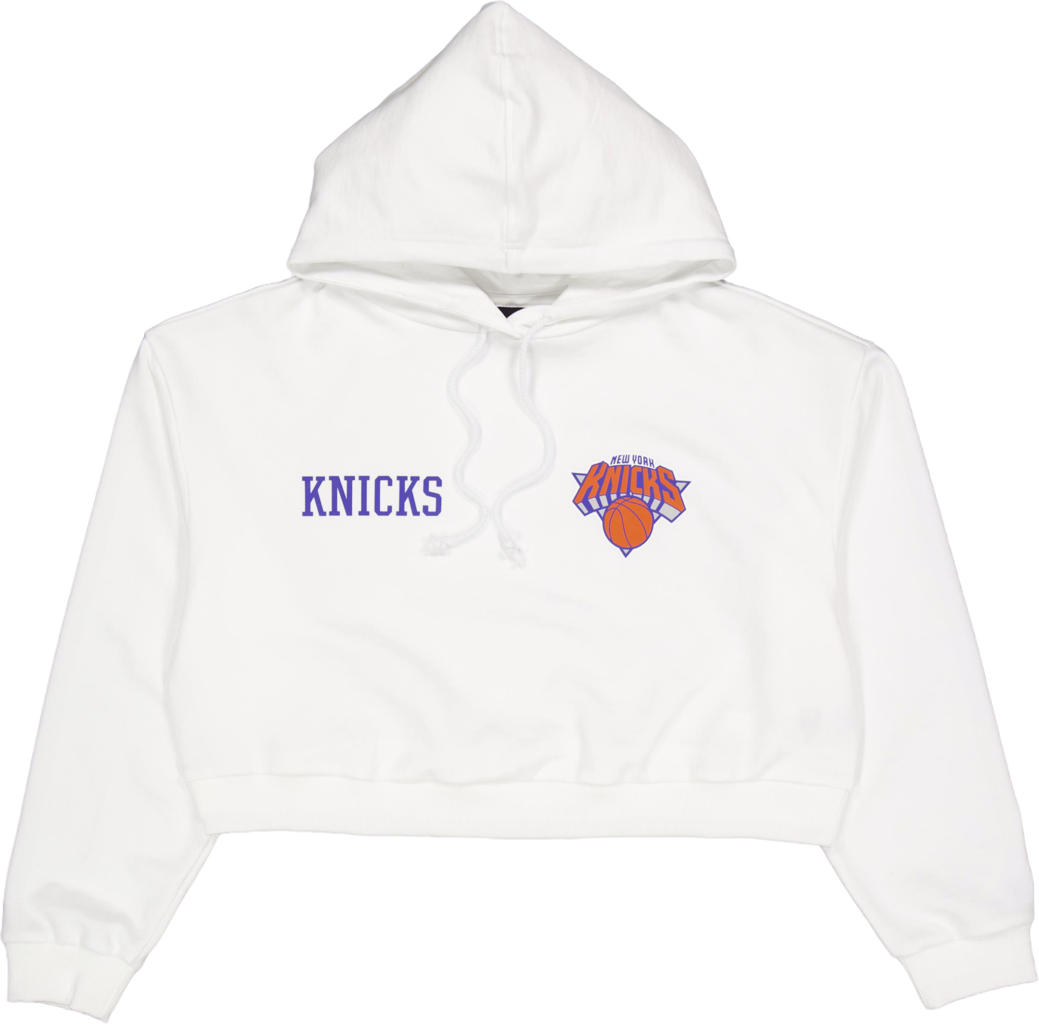 Nba Team Logo Crop Hoody New Y Whimjb