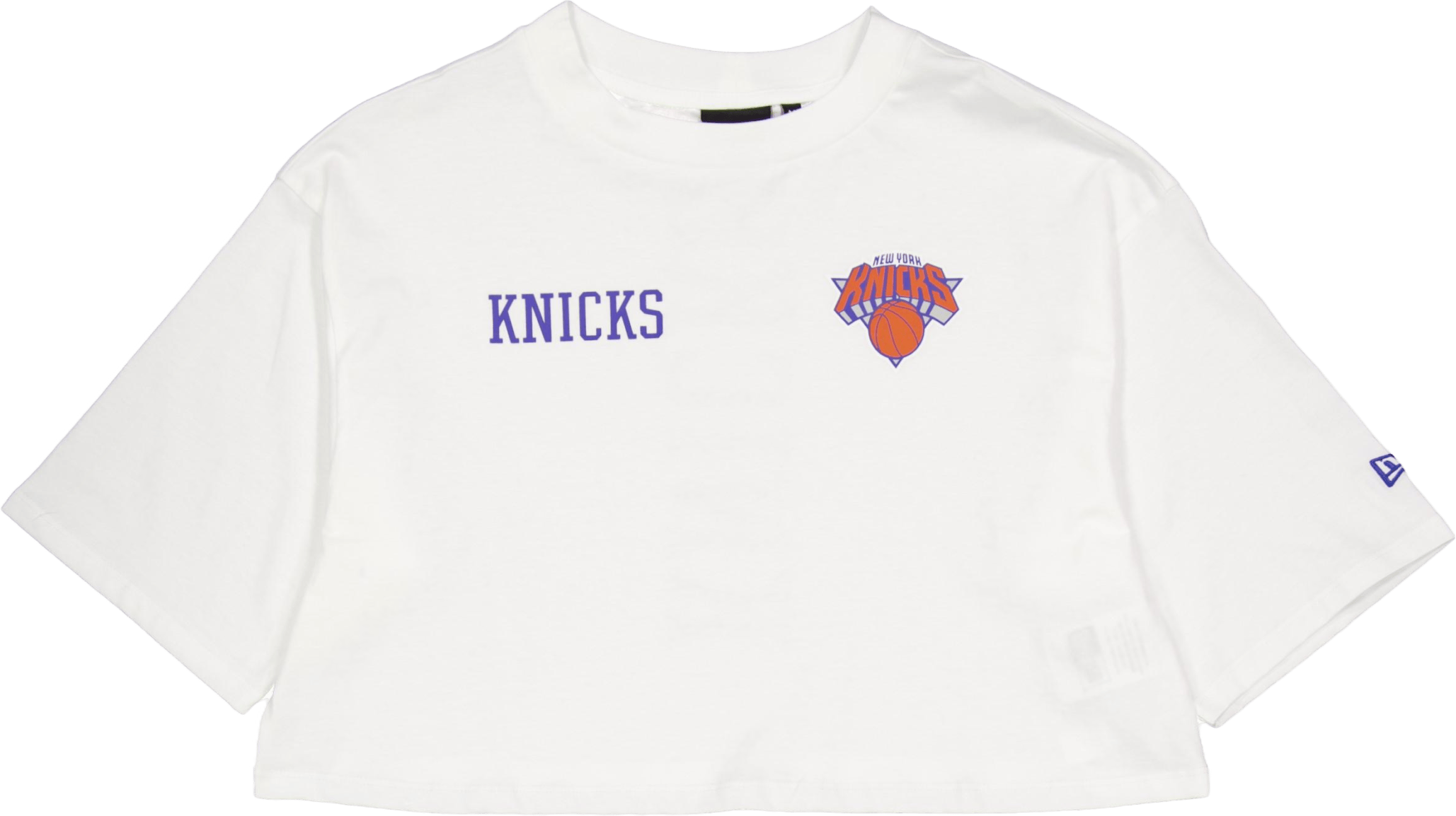 Nba Team Logo Crop Tee New Yor Whimjb
