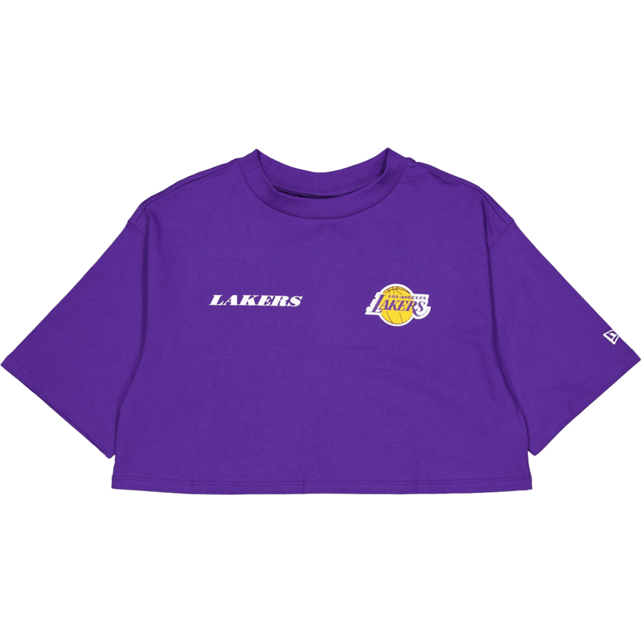 Nba Team Logo Crop Tee Los Ang Trpagd