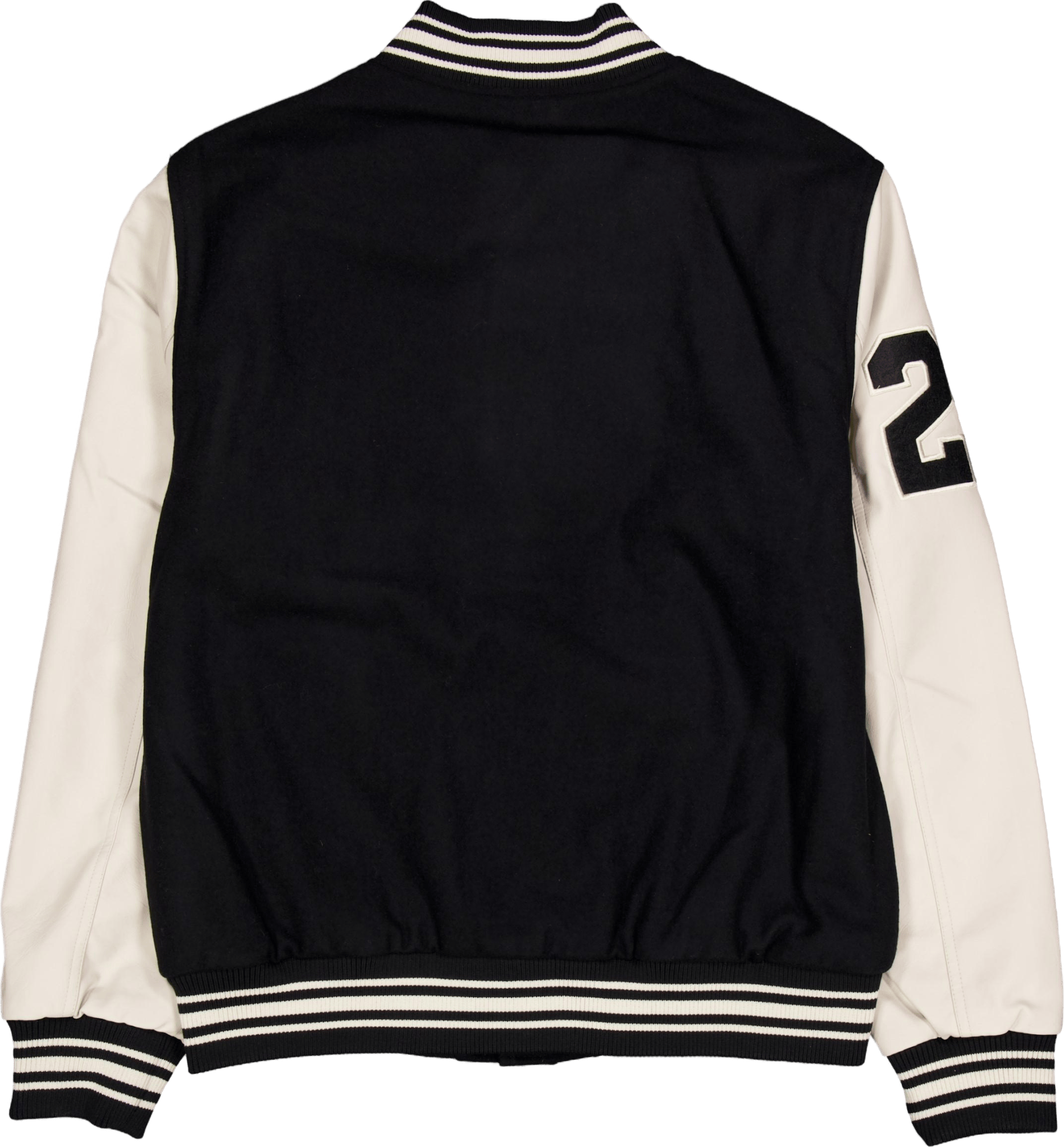 Ne Script Logo Varsity Jacket  Blkofw - Bild 2