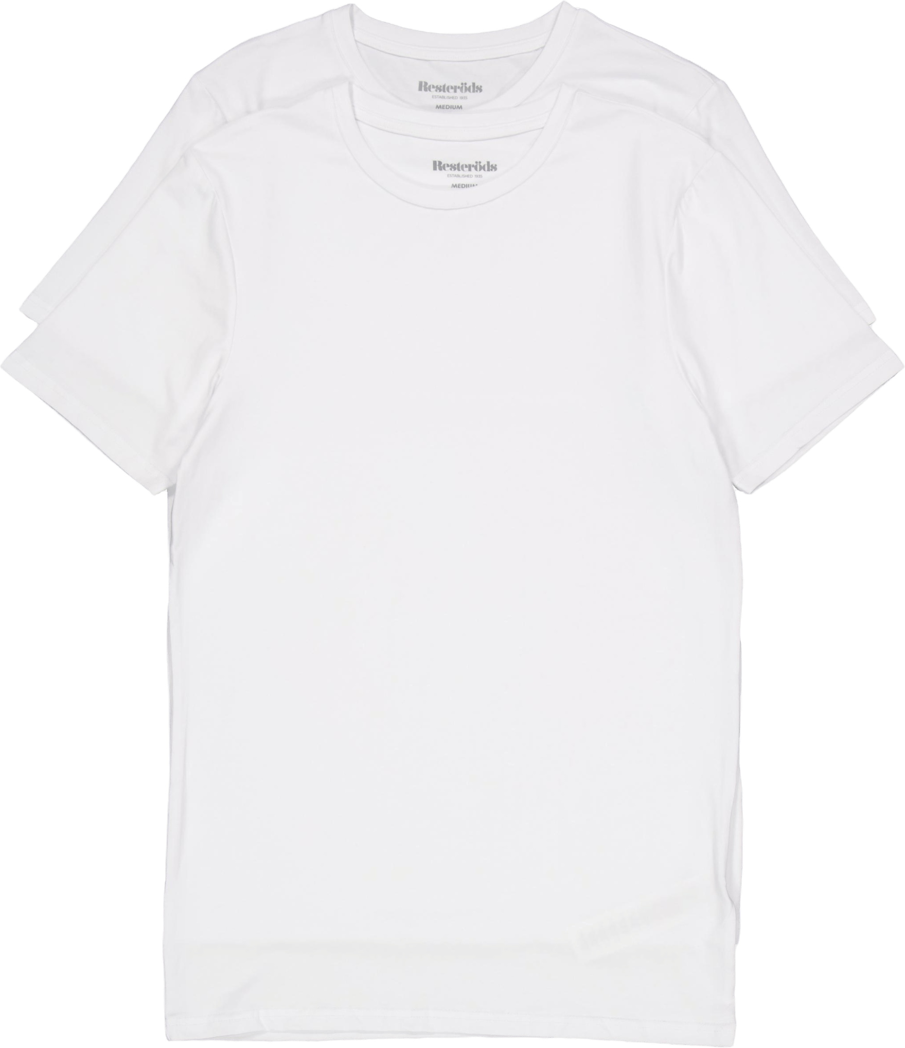 Tee 2-pack Bamboo White
