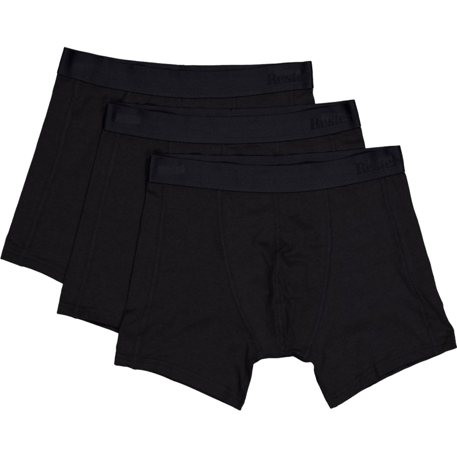 Kalle Bamboo 3-pack Black