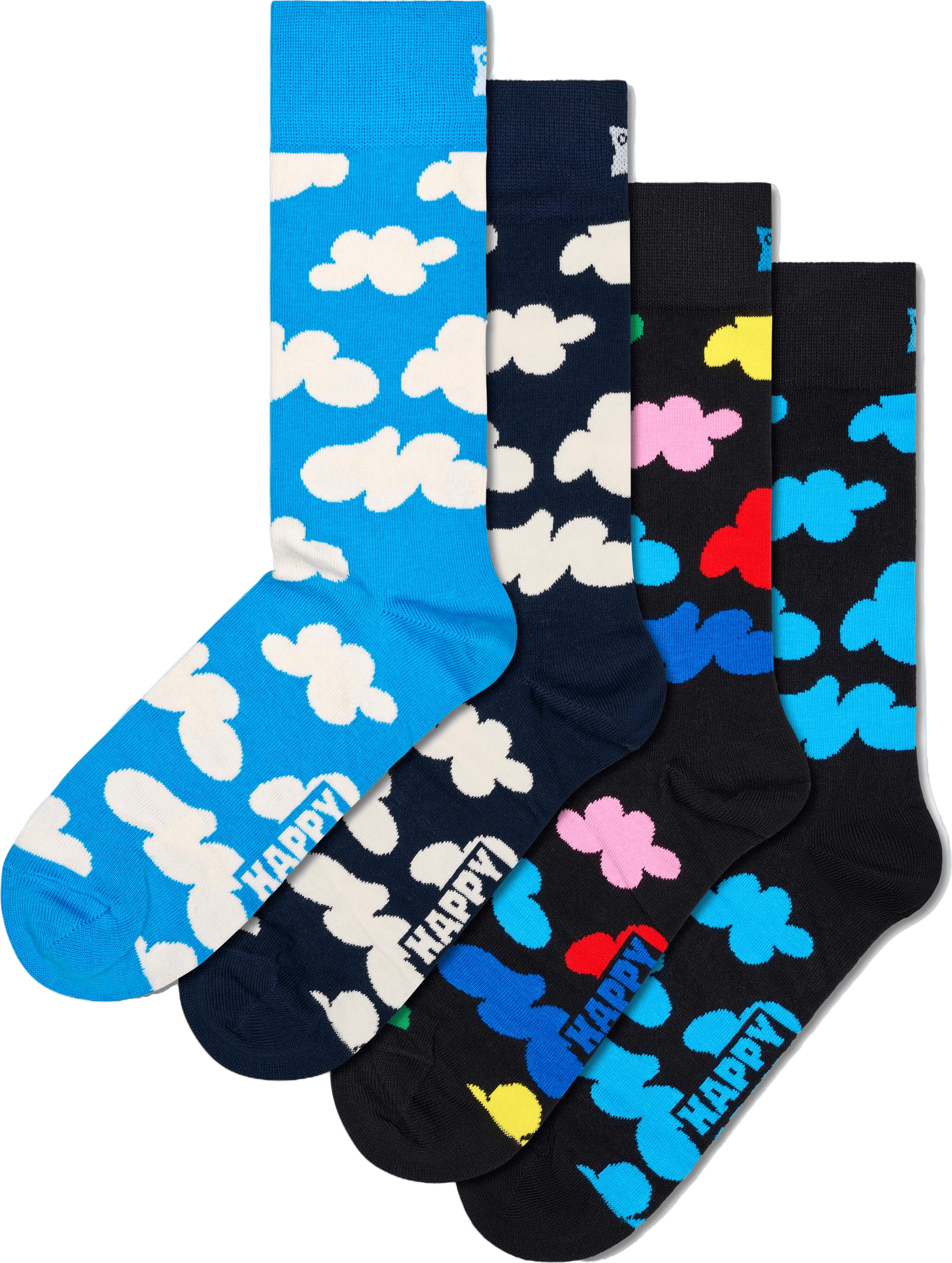 4-pack Cloudy Socks Gift Set Light Blue - Bild 2