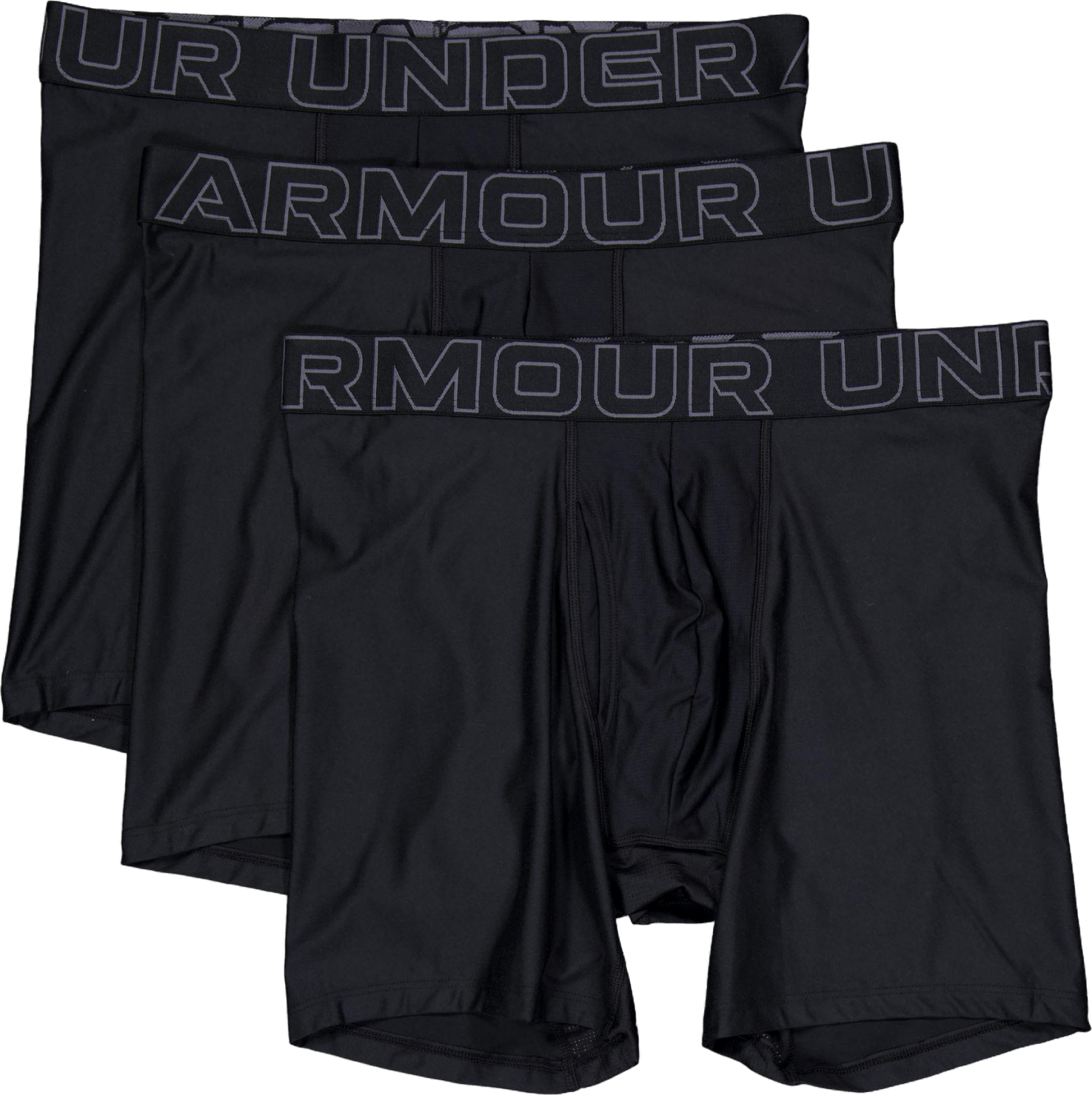 Ua Performance Tech – Solid 6  Black