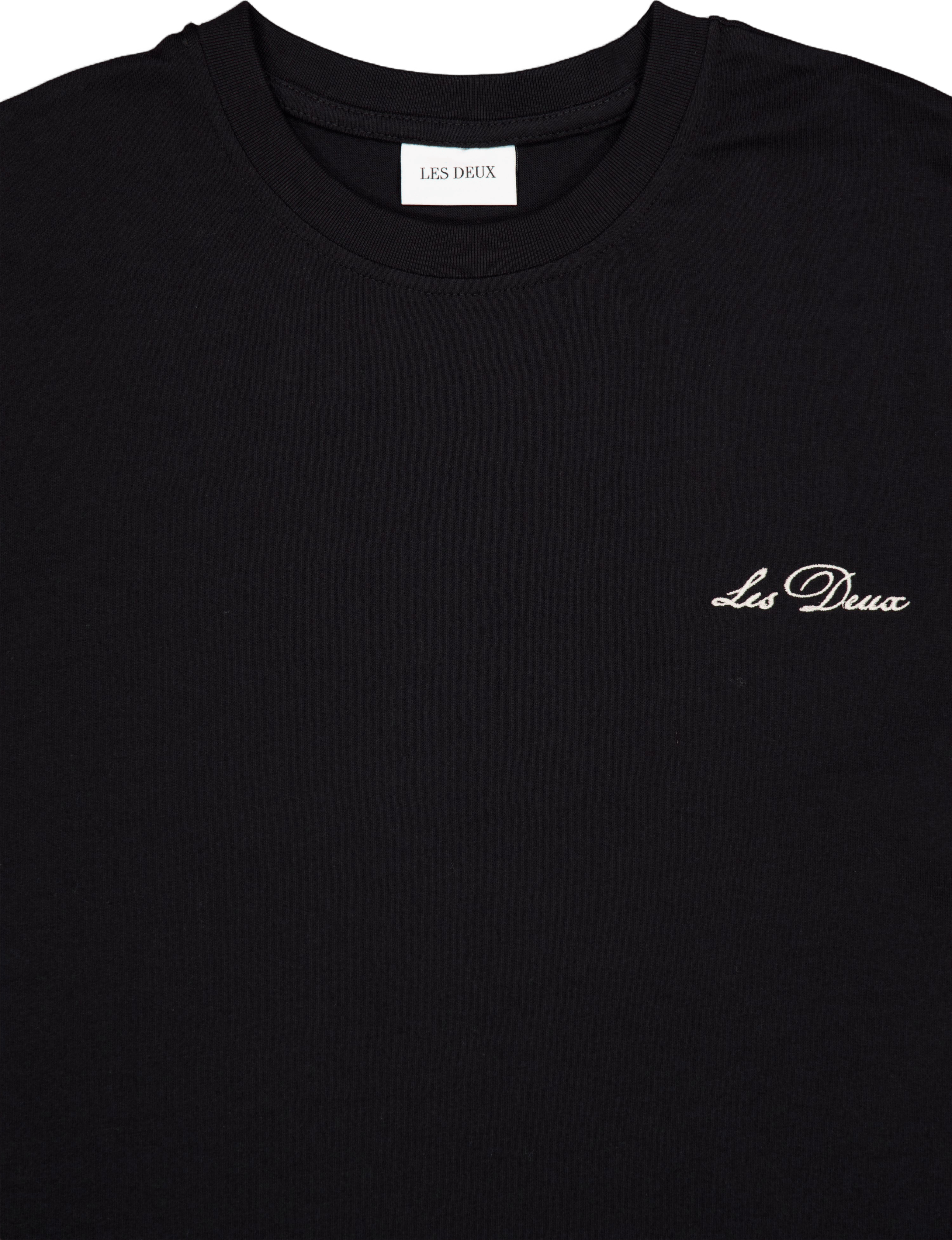 Crew T-shirt Black/white - Bild 3