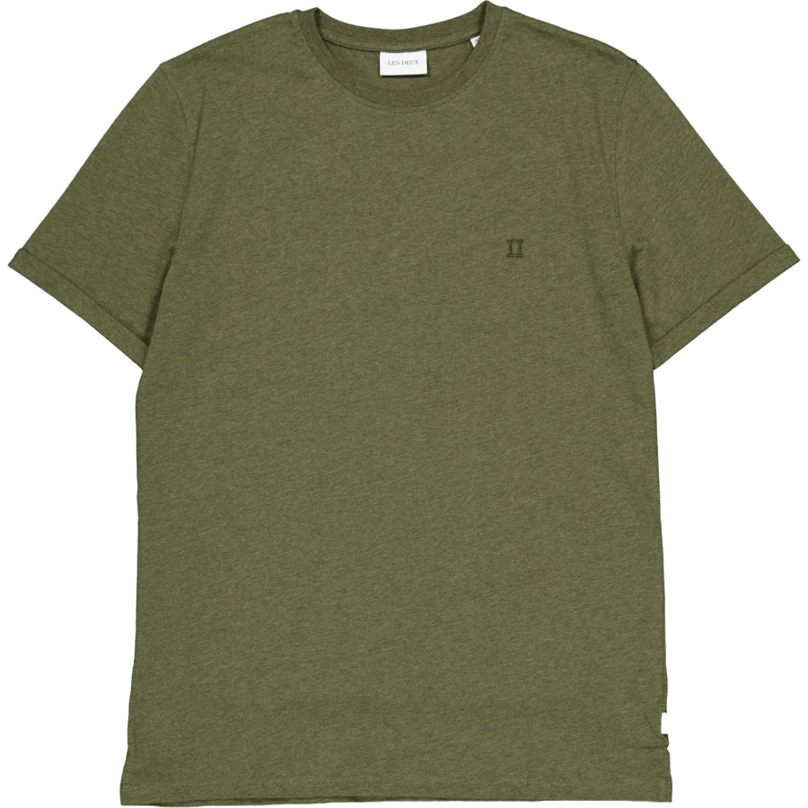 Nørregaard T-shirt Tonal Forest Green Melange