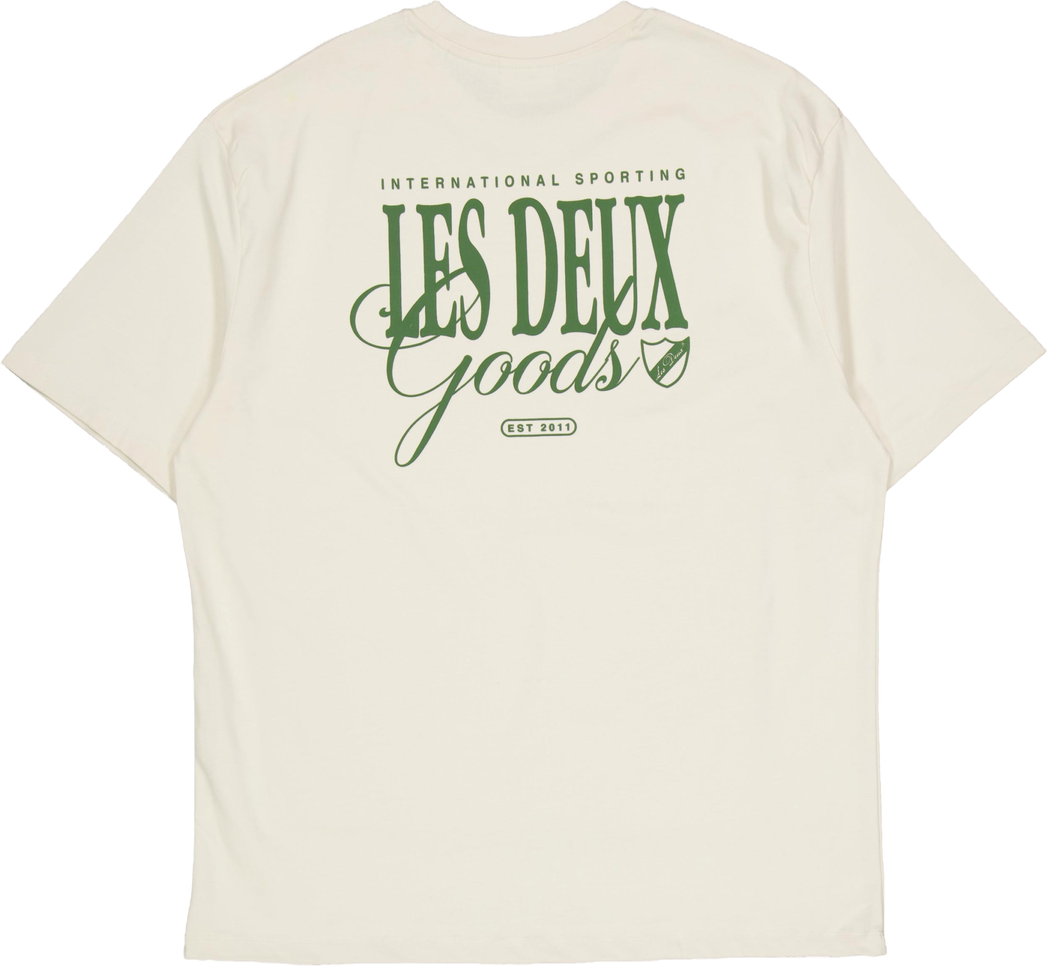 Goods T-shirt Ivory/chive Green - Bild 2