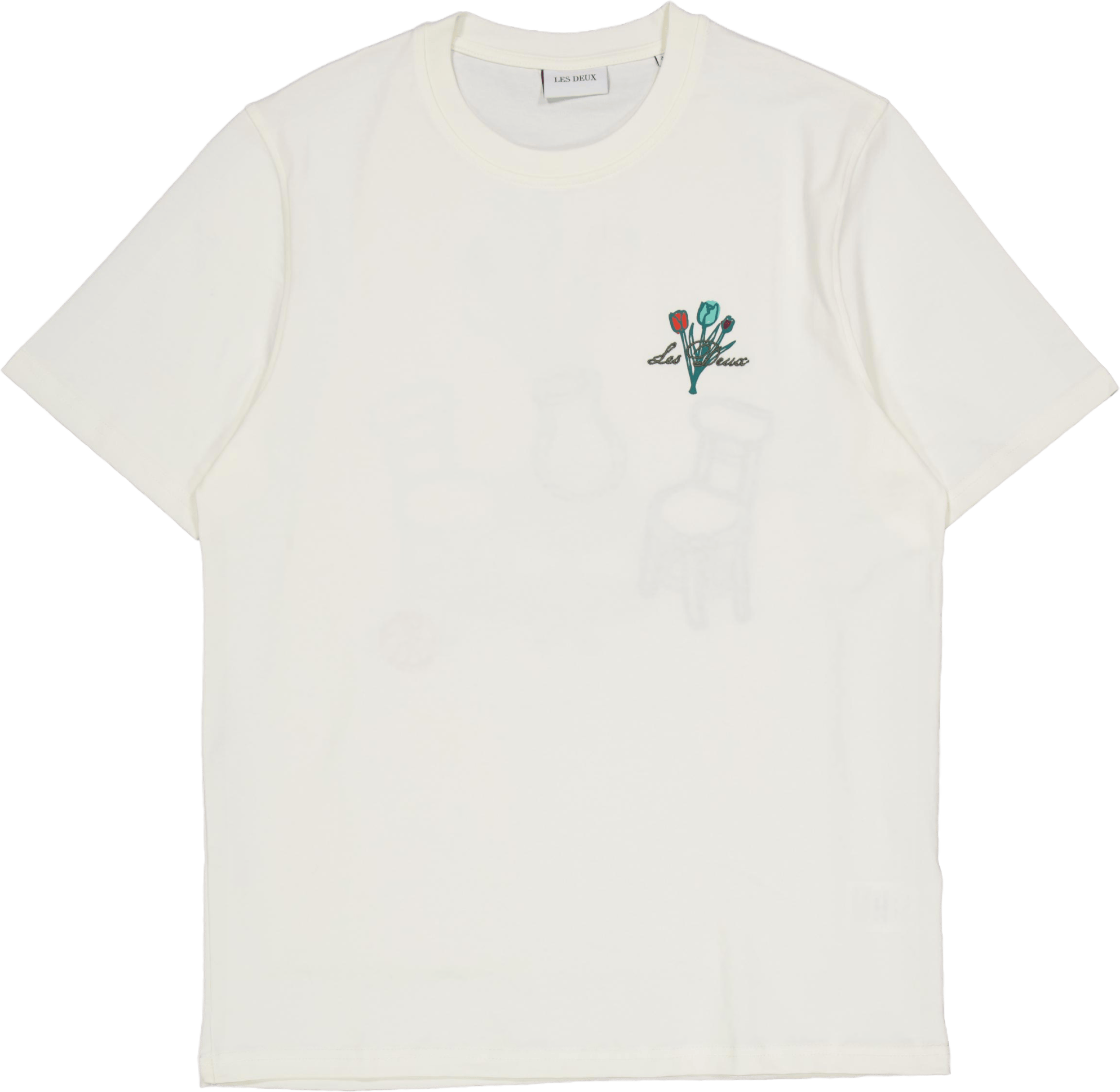 Bruno Café T-shirt Light Ivory
