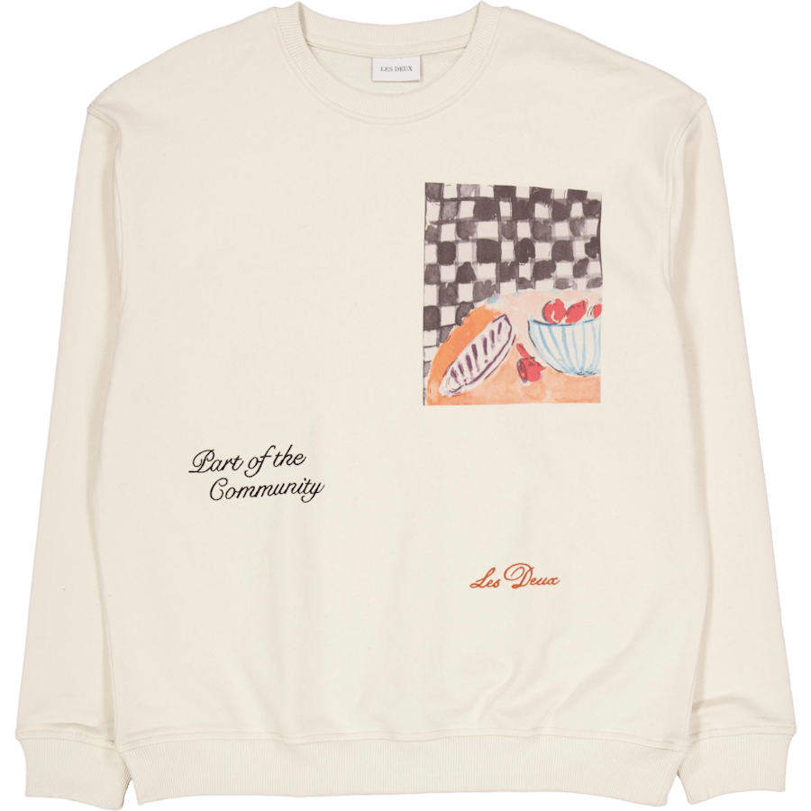 Cena Sweatshirt Light Ivory