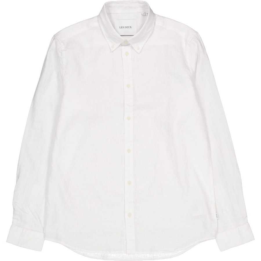 Kristian Linen B.d. Shirt White