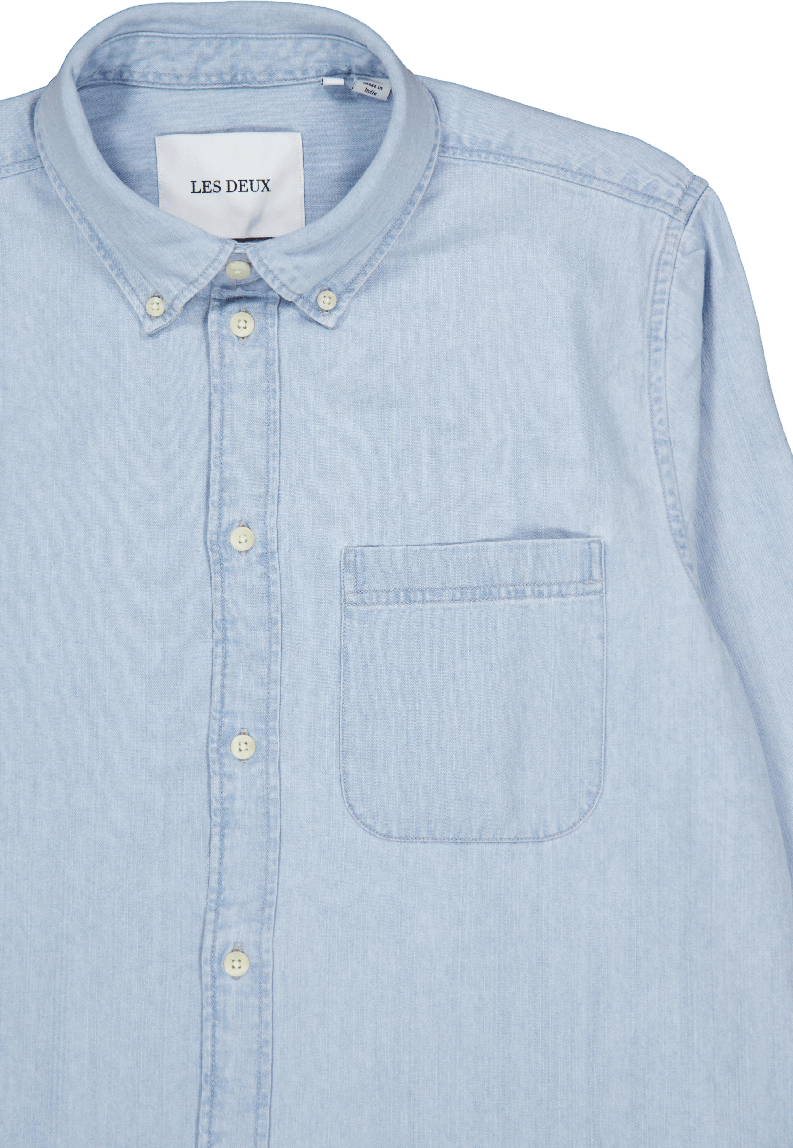 Kash Denim Shirt Light Blue Wash - Bild 3