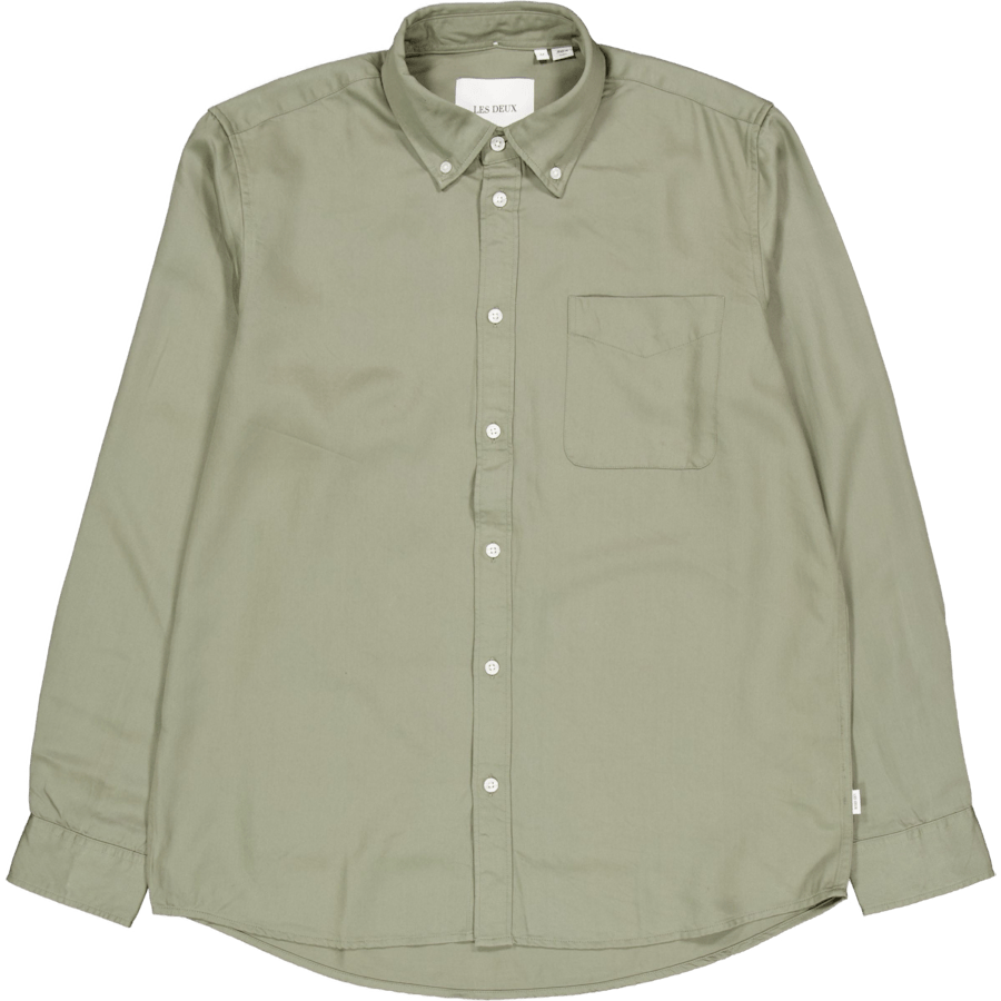 Kent Tencel Shirt Lichen Green
