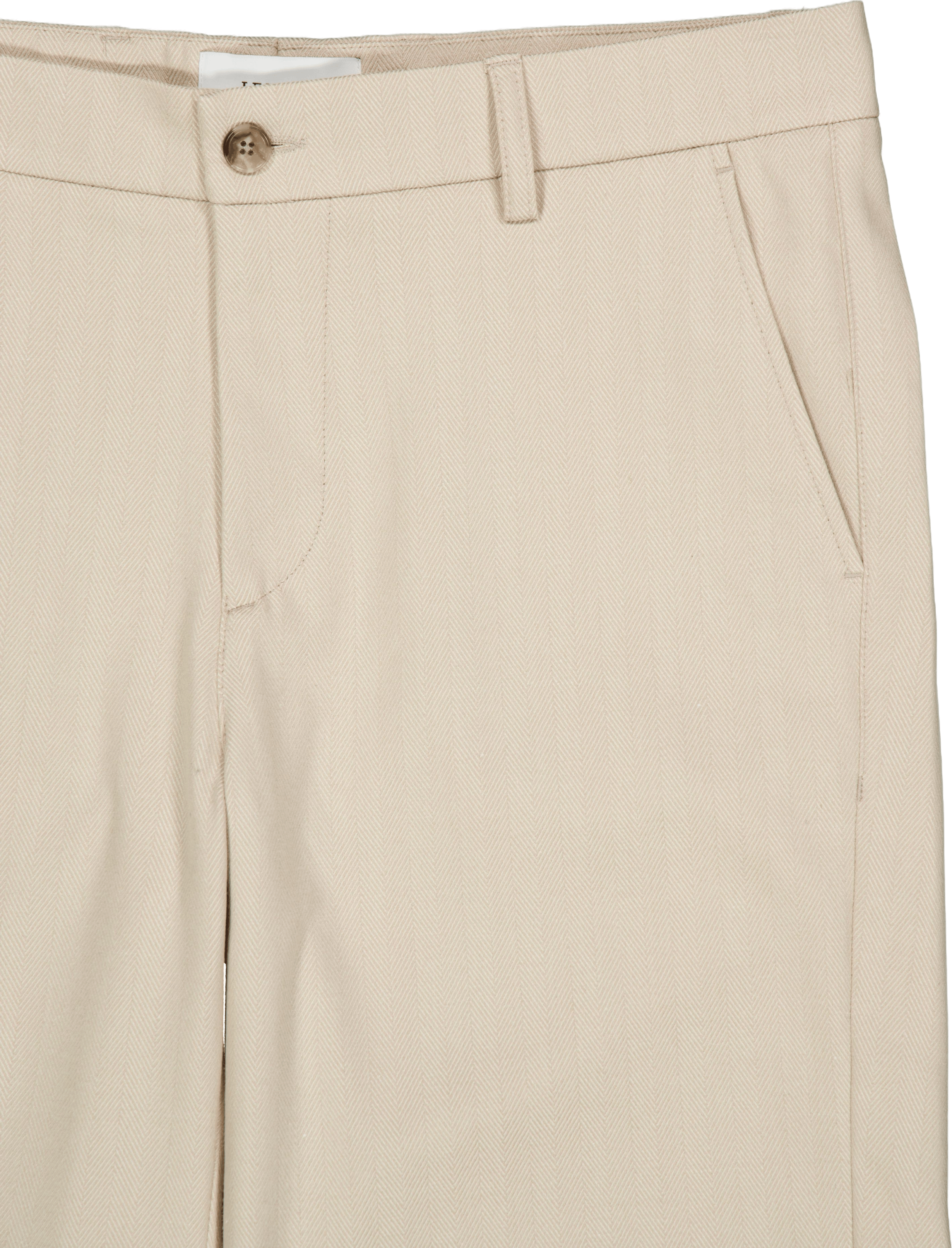 Como Reg Herringbone Shorts Dark Sand/light Sand - Bild 3