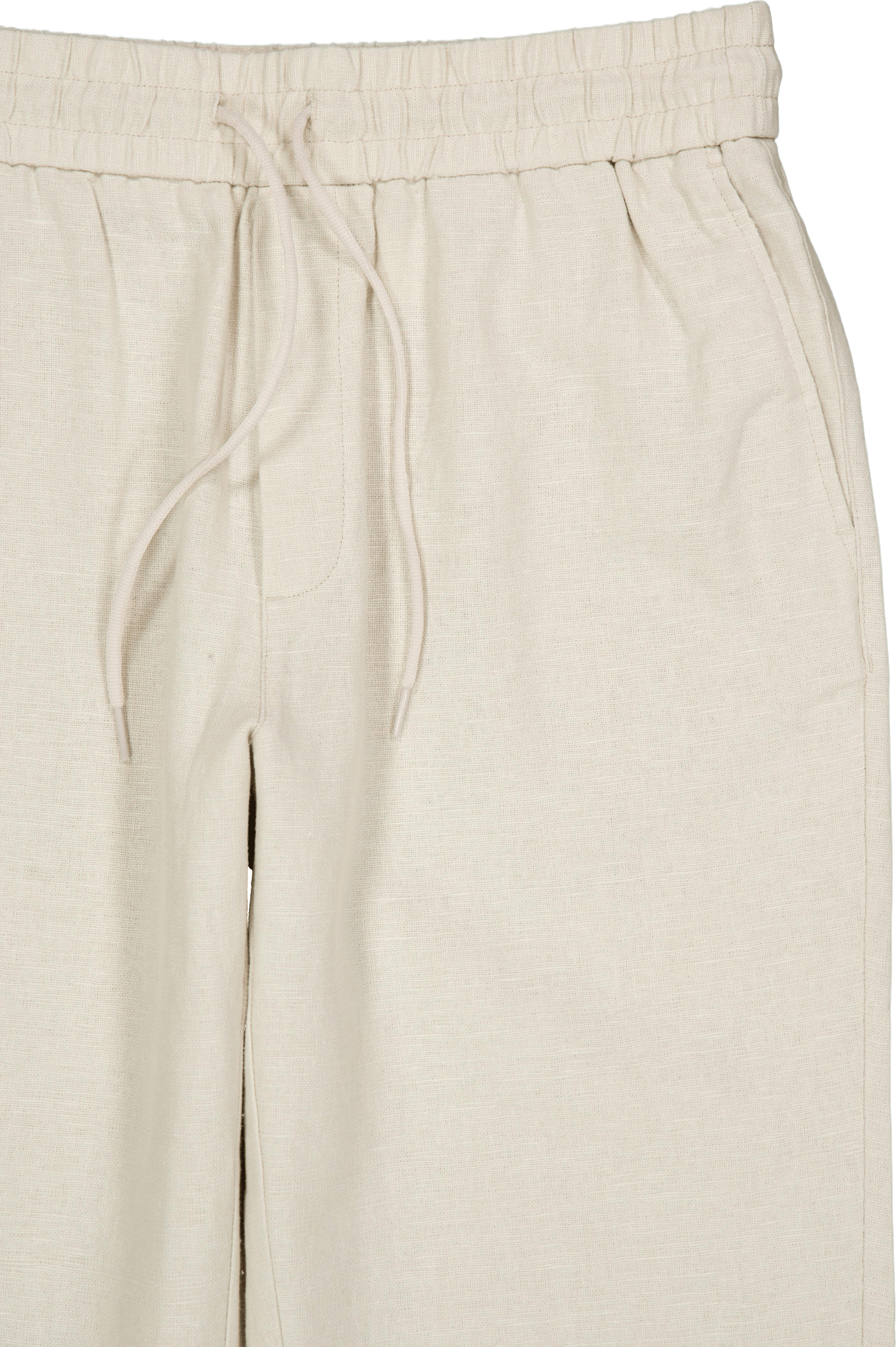 Patrick Linen Pants Light Sand - Bild 3