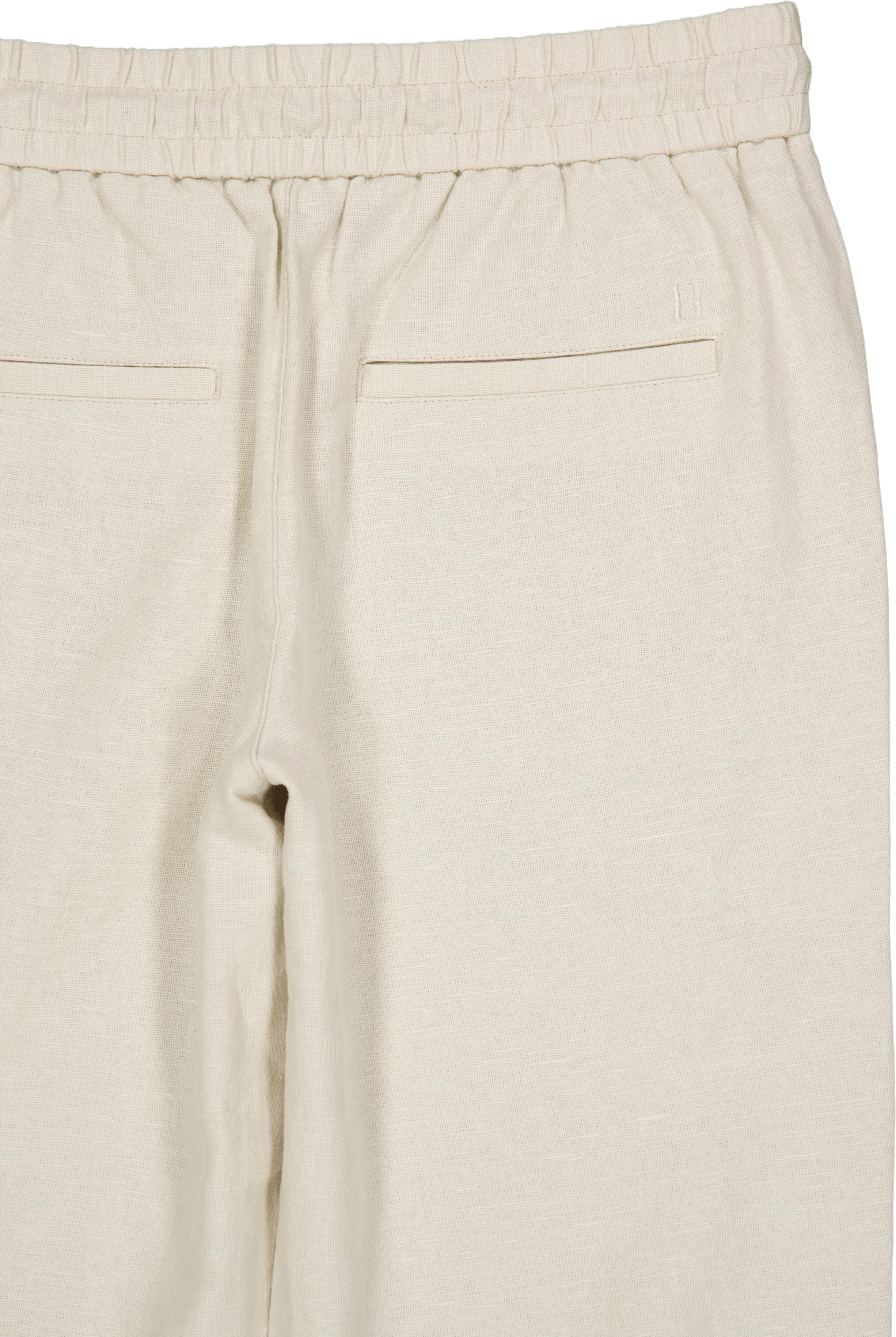 Patrick Linen Pants Light Sand - Bild 4