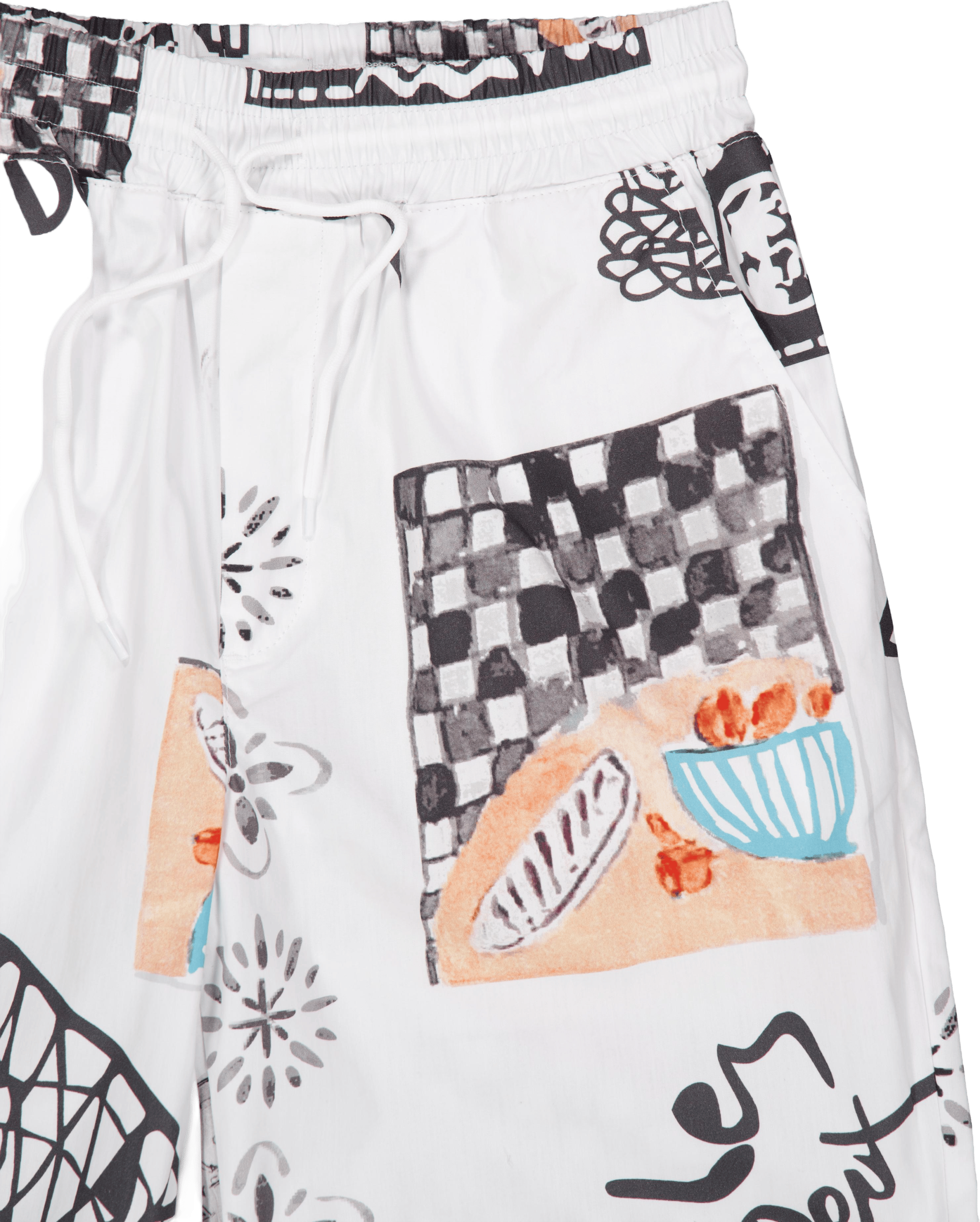 Otto Aop Shorts Light Ivory - Bild 3