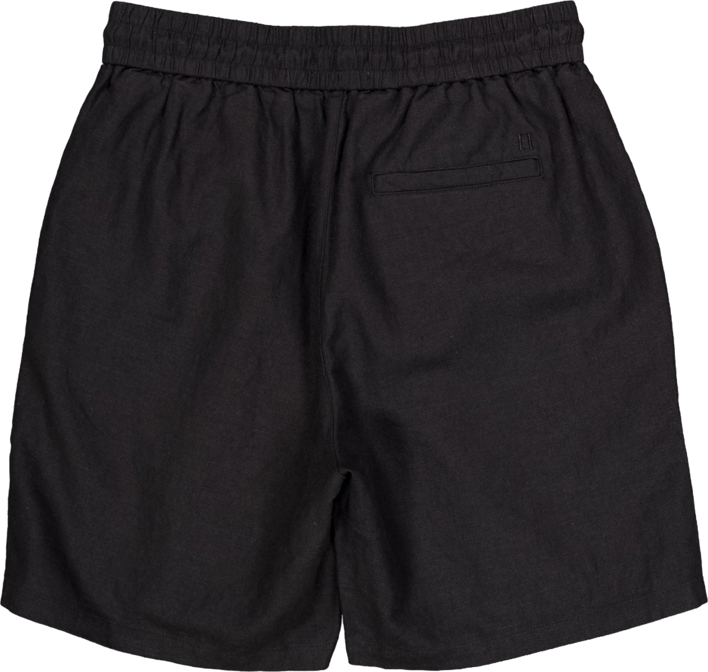 Otto Linen Shorts Black - Bild 2