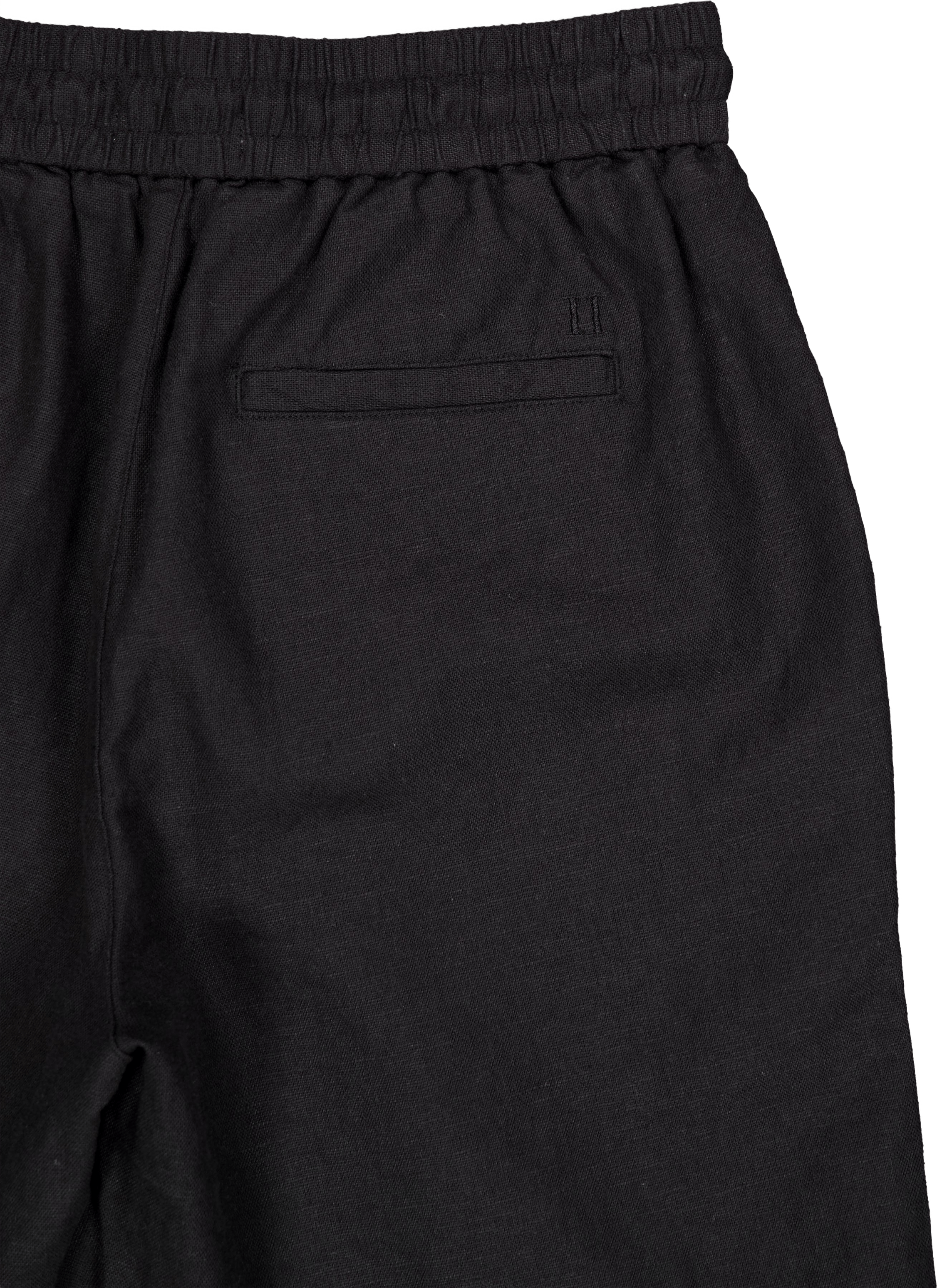 Otto Linen Shorts Black - Bild 4