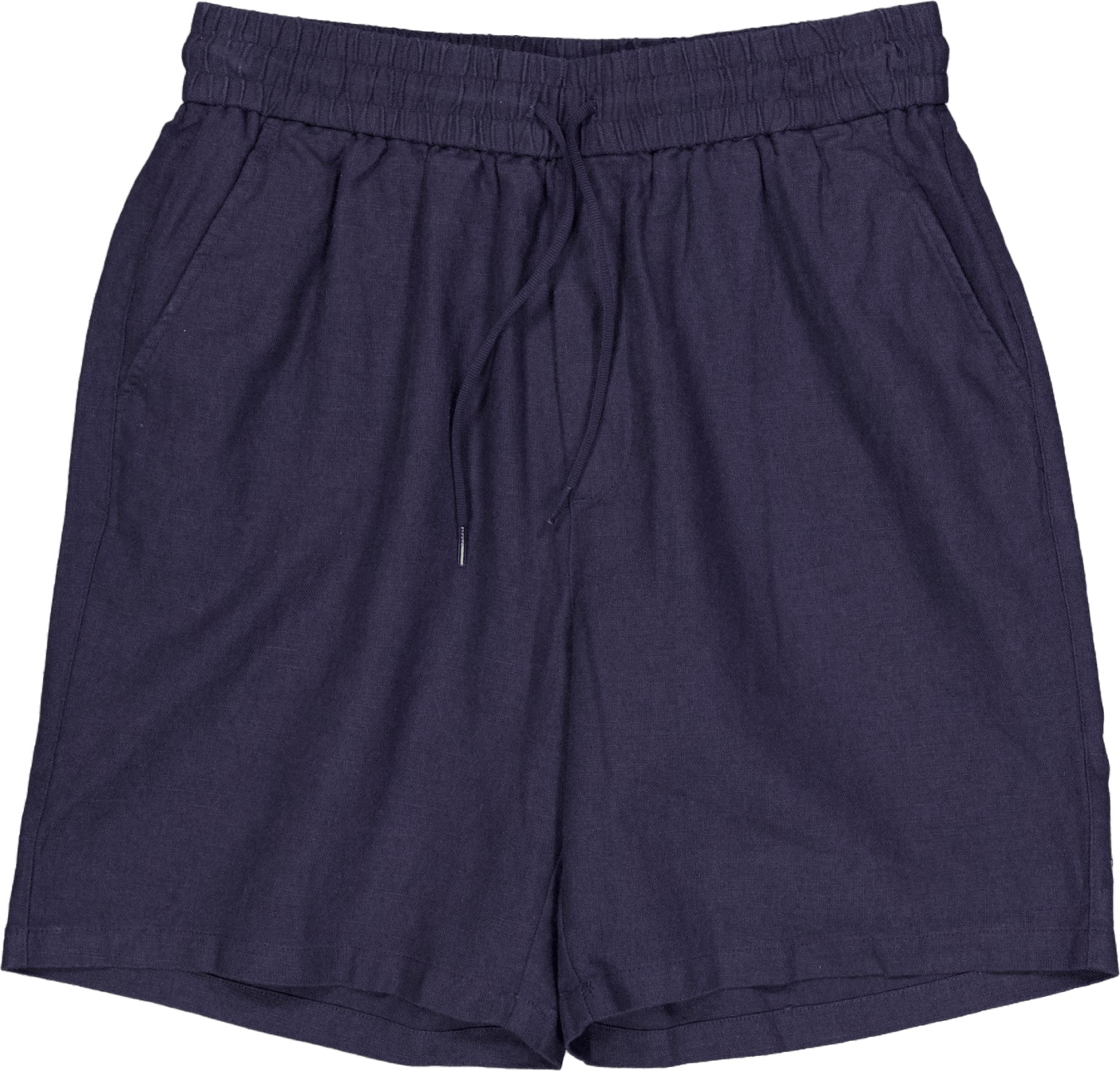 Otto Linen Shorts Dark Navy