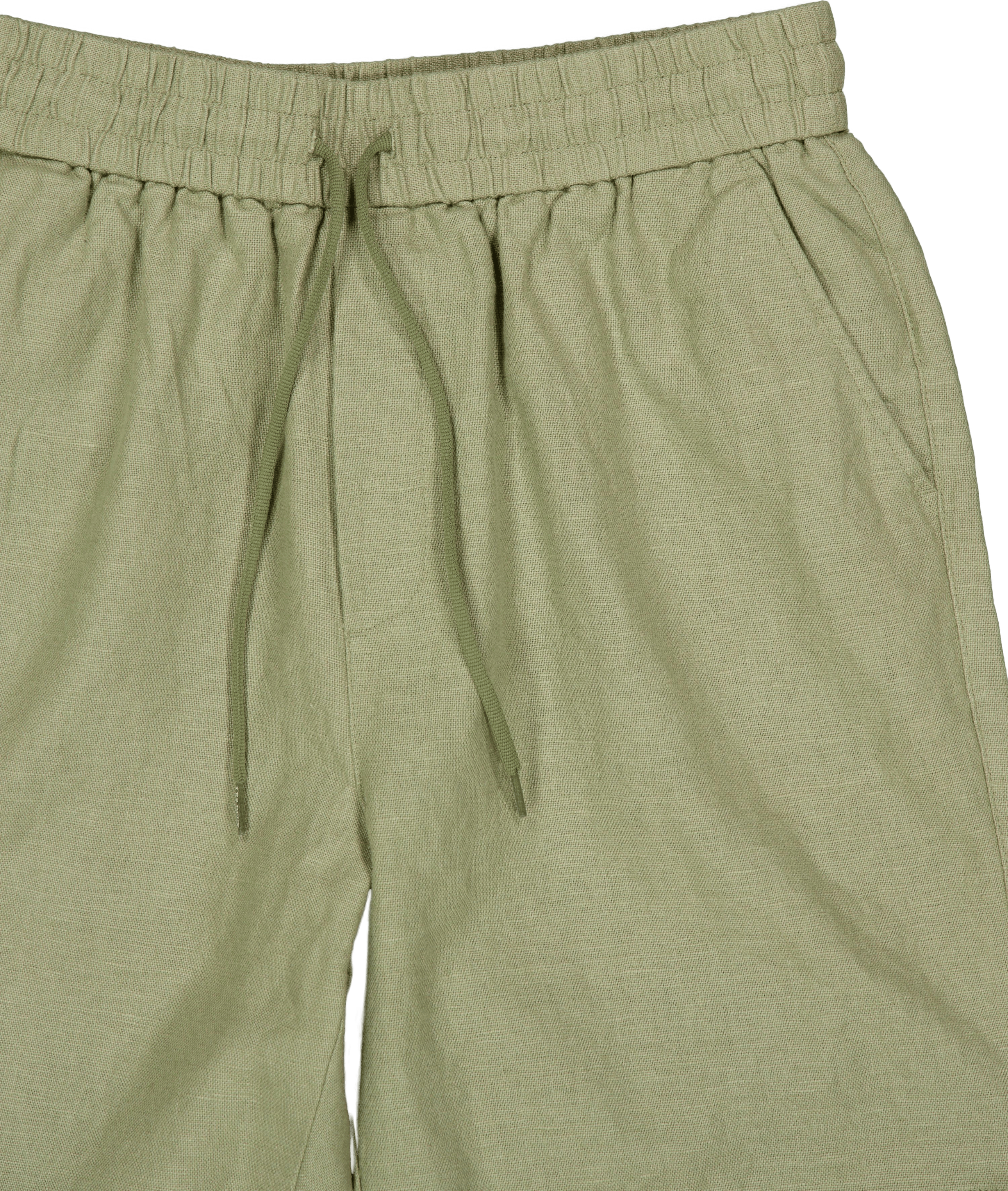 Otto Linen Shorts Lichen Green - Bild 3