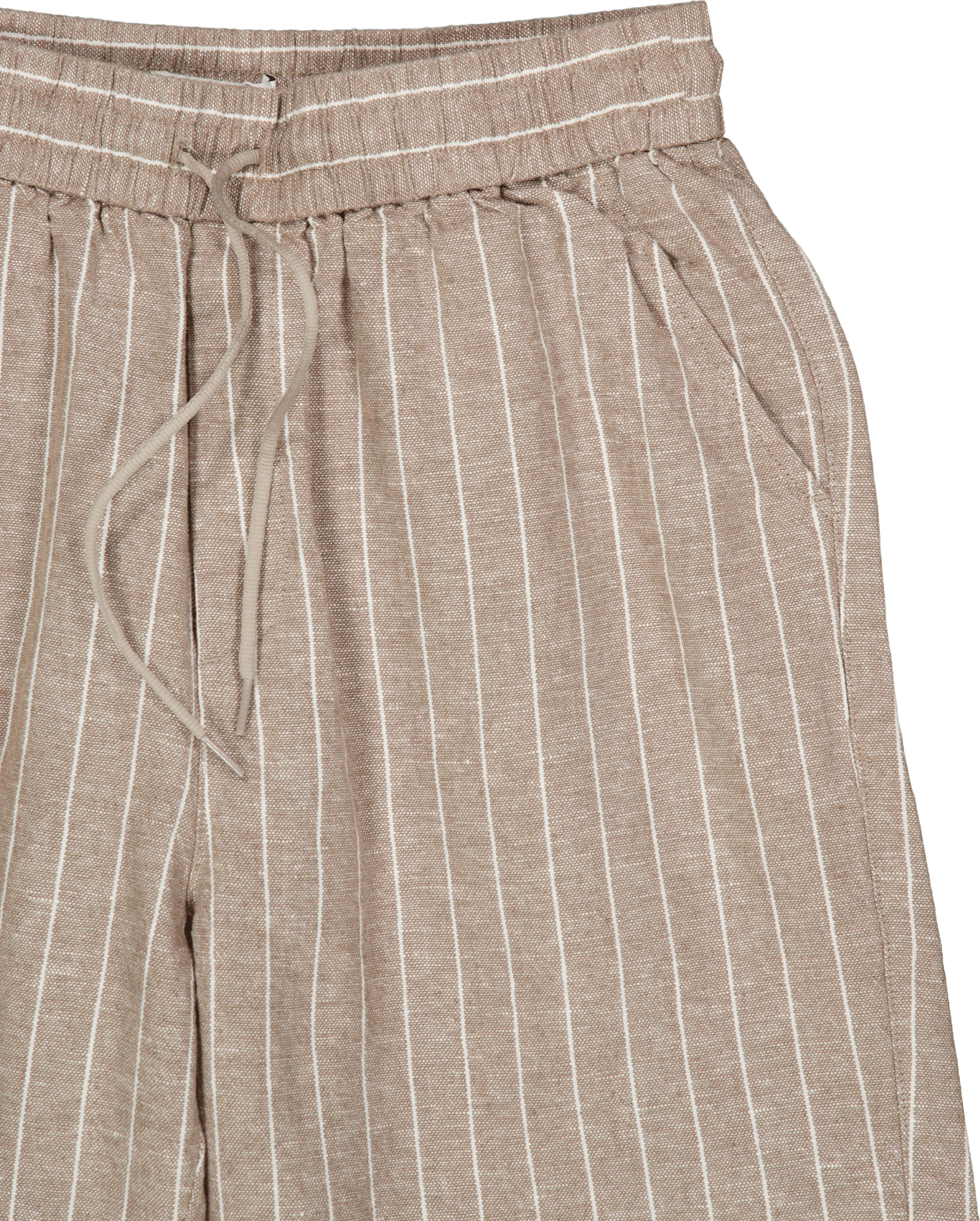 Otto Linen Shorts Walnut/light Ivory - Bild 3