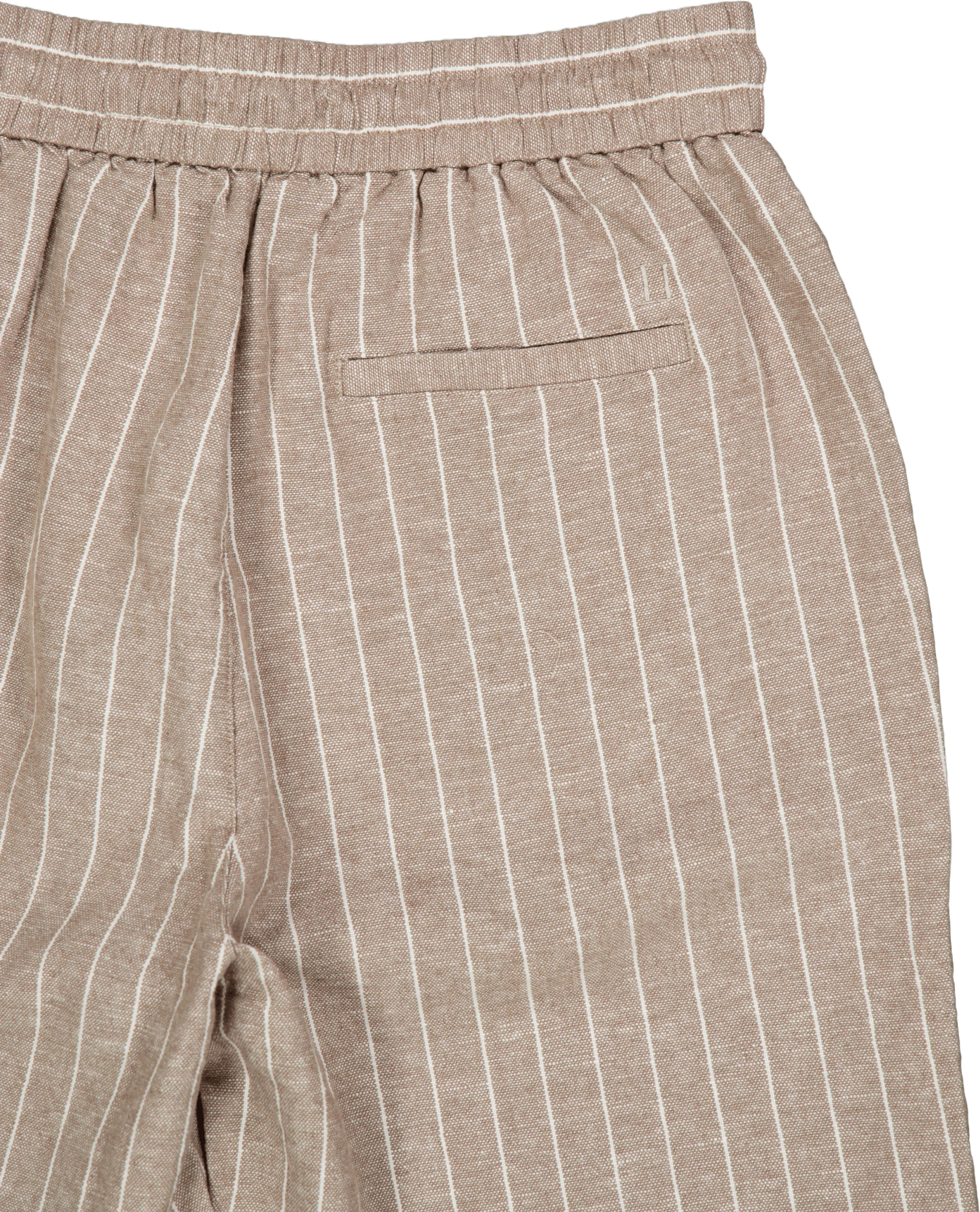 Otto Linen Shorts Walnut/light Ivory - Bild 4