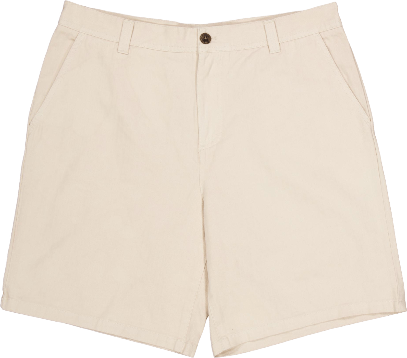 Kody Cotton Herringbone Shorts Ivory