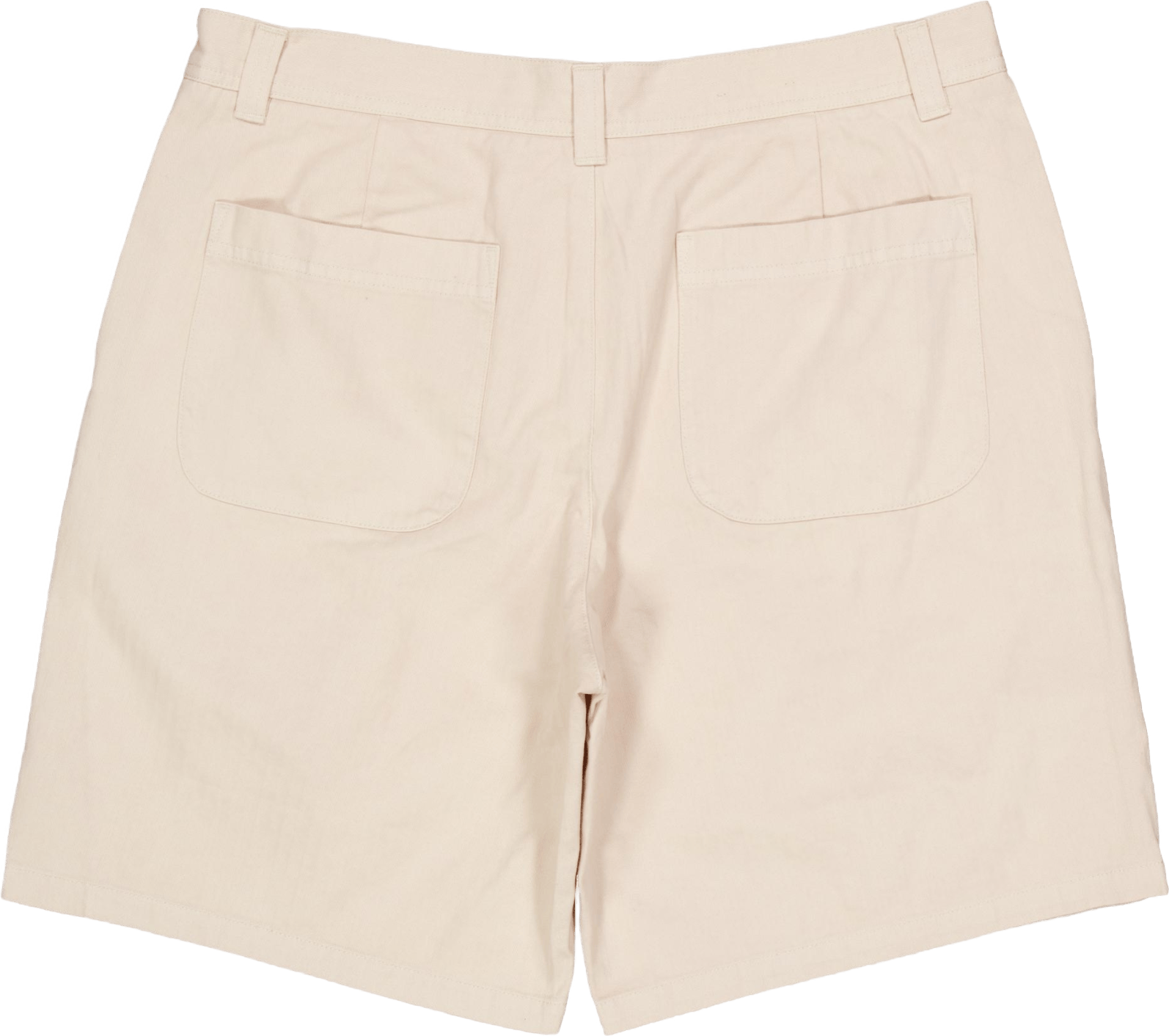 Kody Cotton Herringbone Shorts Ivory - Bild 2