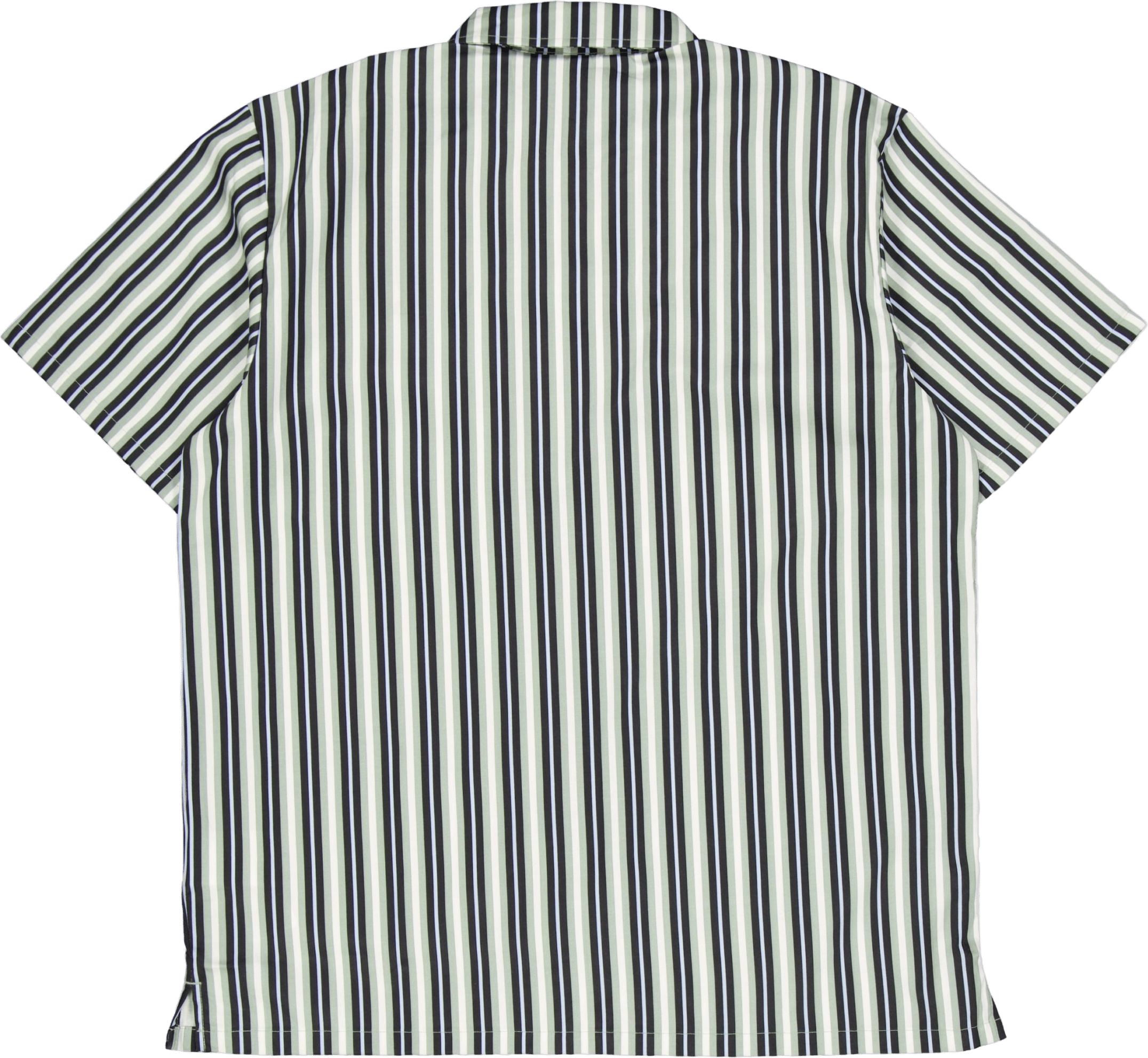 Multi Stripe Work Shirt Ss Ice Iceberg Green - Bild 2